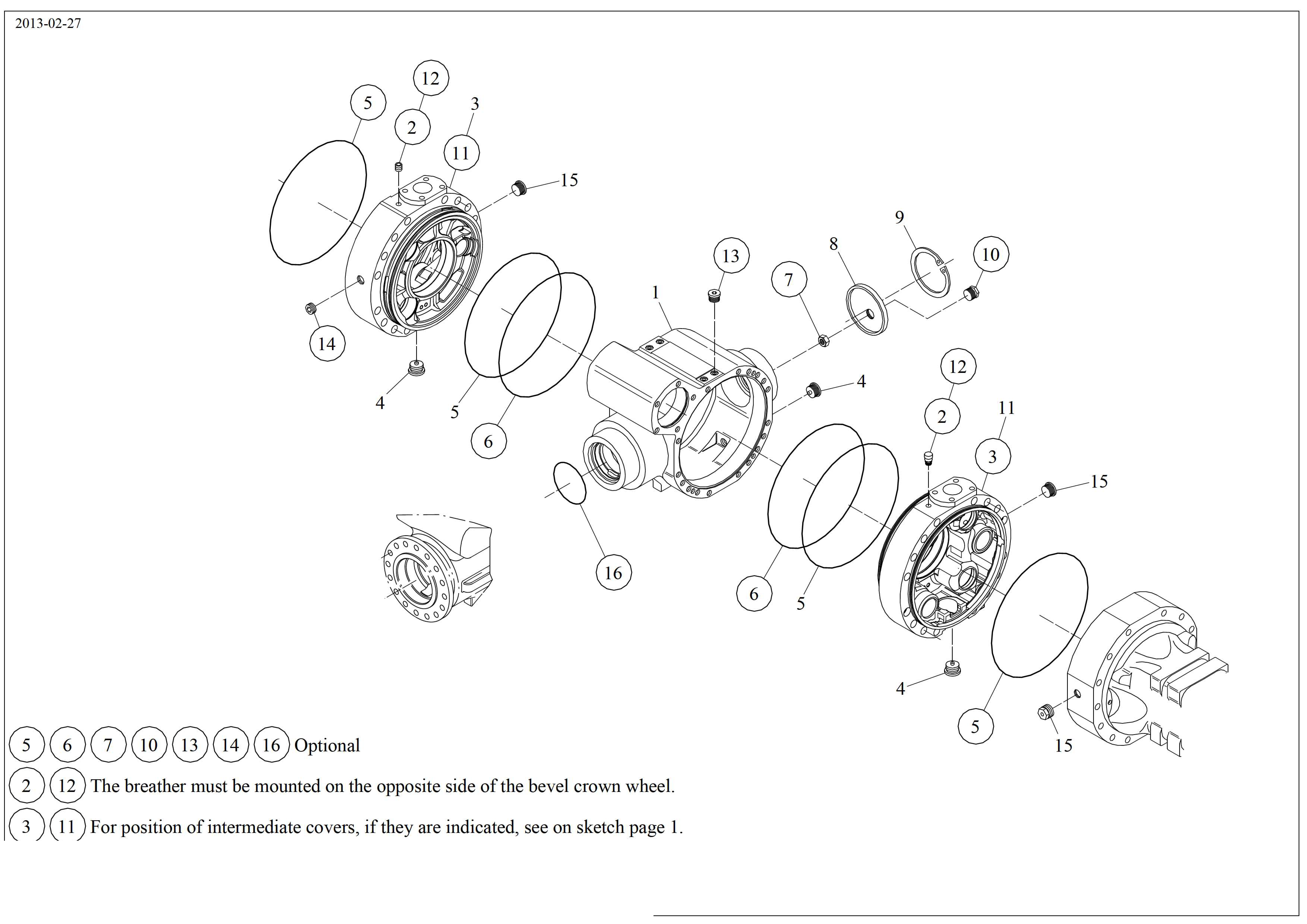 drawing for ATLAS WEYHAUSEN 2902823 - INTERMEDIATE COVER (figure 1)