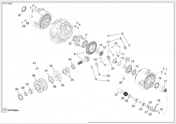 drawing for CATERPILLAR 015424-2-31 - SPRING (figure 1)