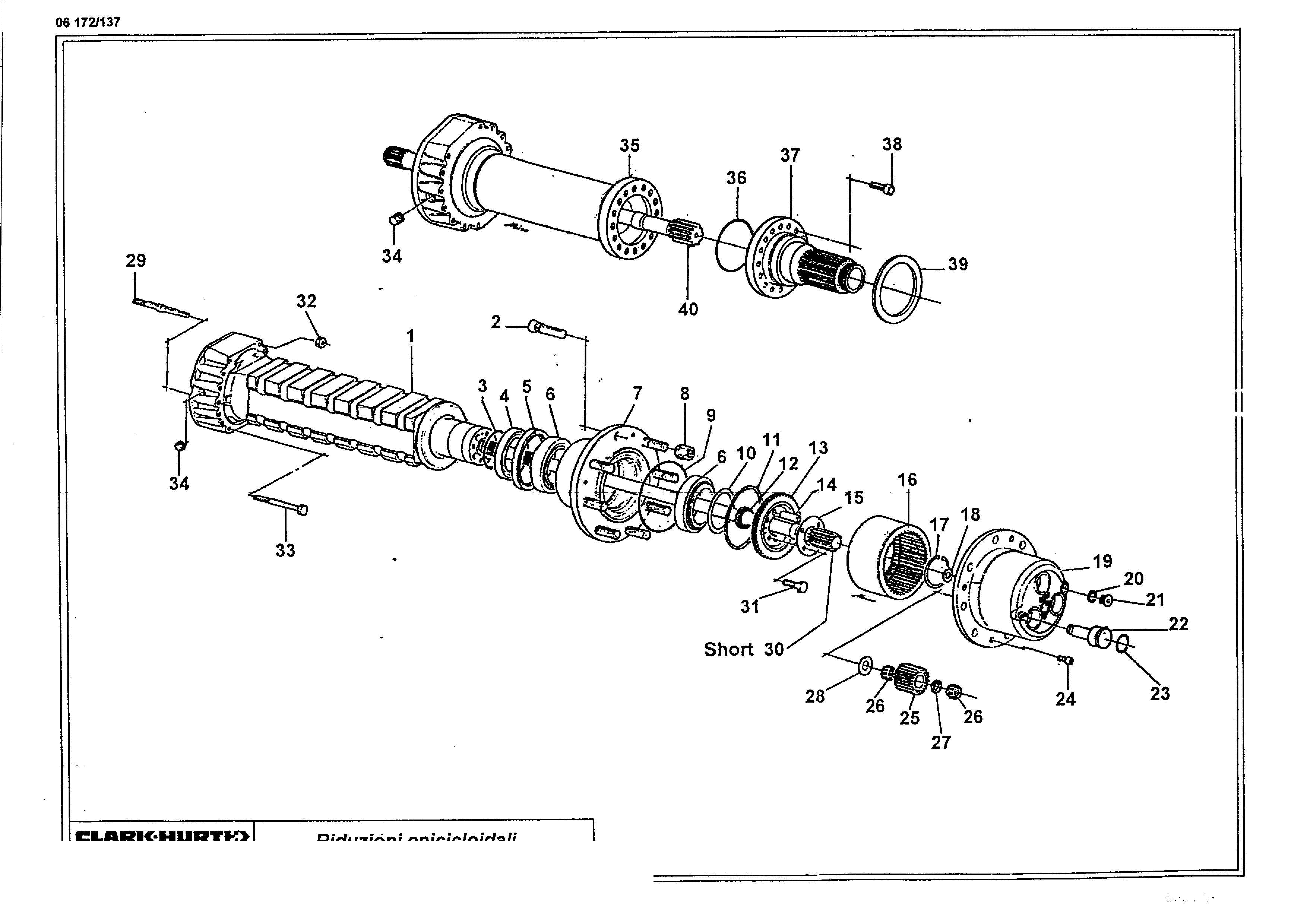 drawing for SHUTTLELIFT 1001790 - SEAL - ROTARY SHAFT (figure 4)