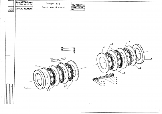 drawing for BRODERSON MANUFACTURING 0-055-00003 - DISC (figure 3)
