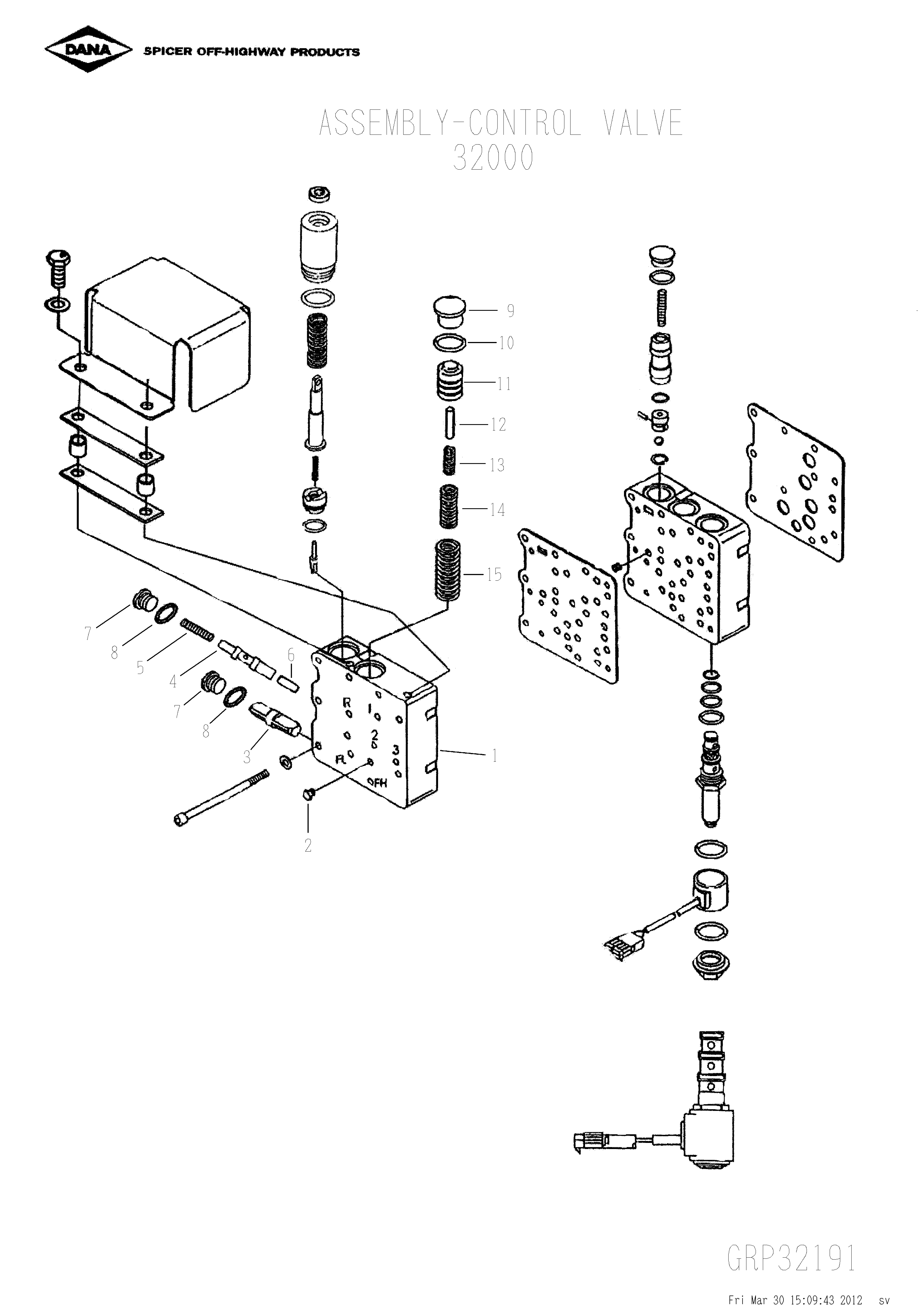 drawing for KALMAR INDUSTRIES INC. 9207660001 - O RING (figure 3)