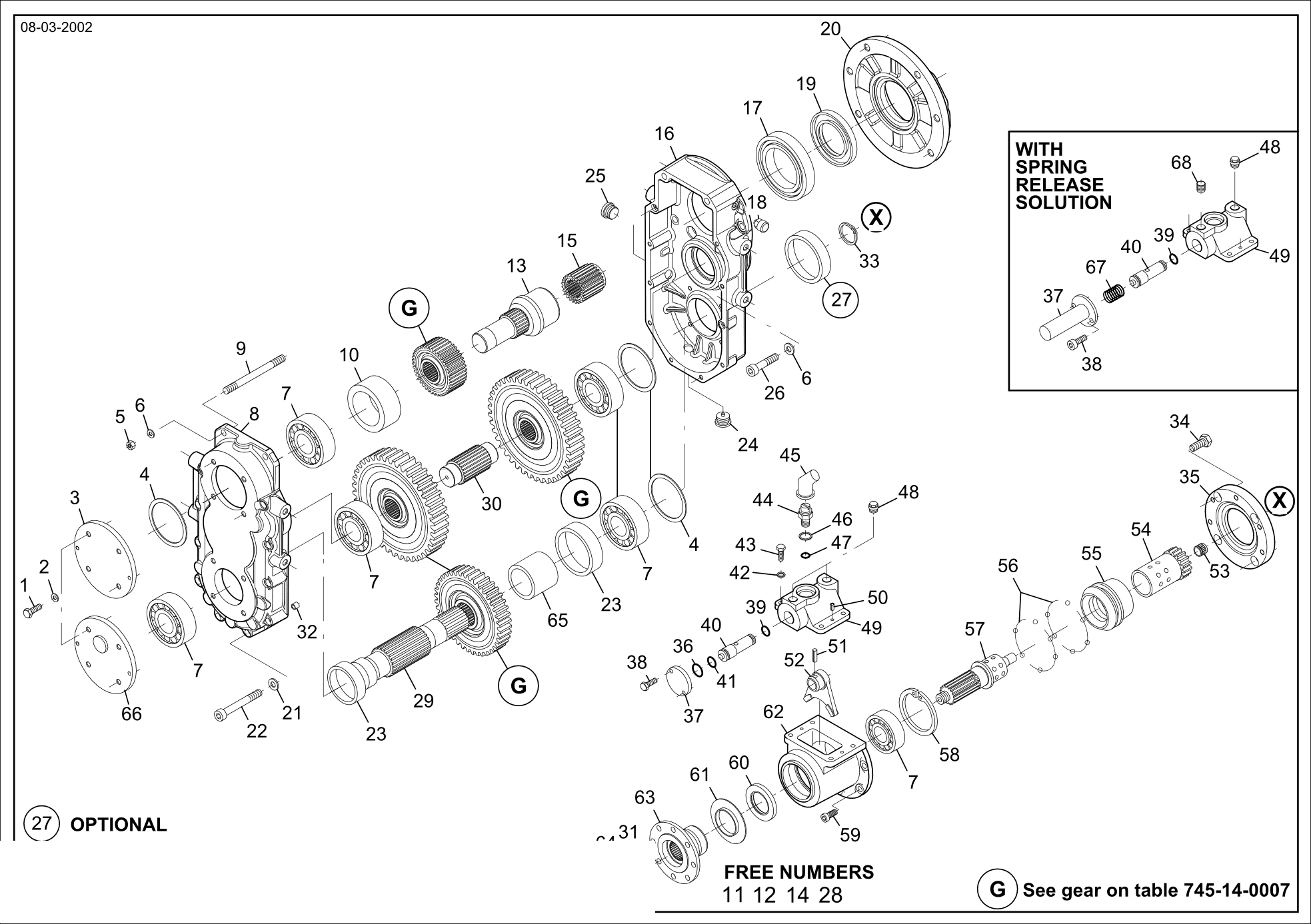 drawing for ATLAS WEYHAUSEN 2902696 - SHAFT (figure 3)