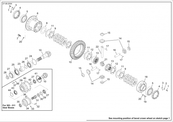 drawing for DAEWOO 2.222-00003 - DISC (figure 2)