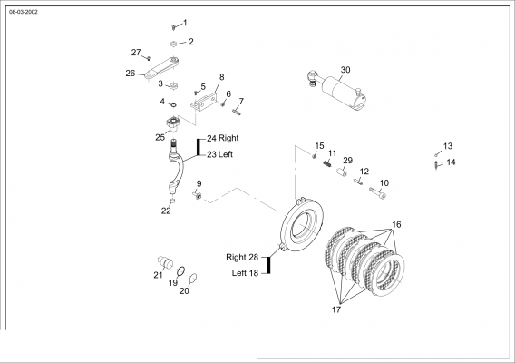 drawing for FMC FM2632MP - INTERMEDIATE BRAKE DISC (figure 3)