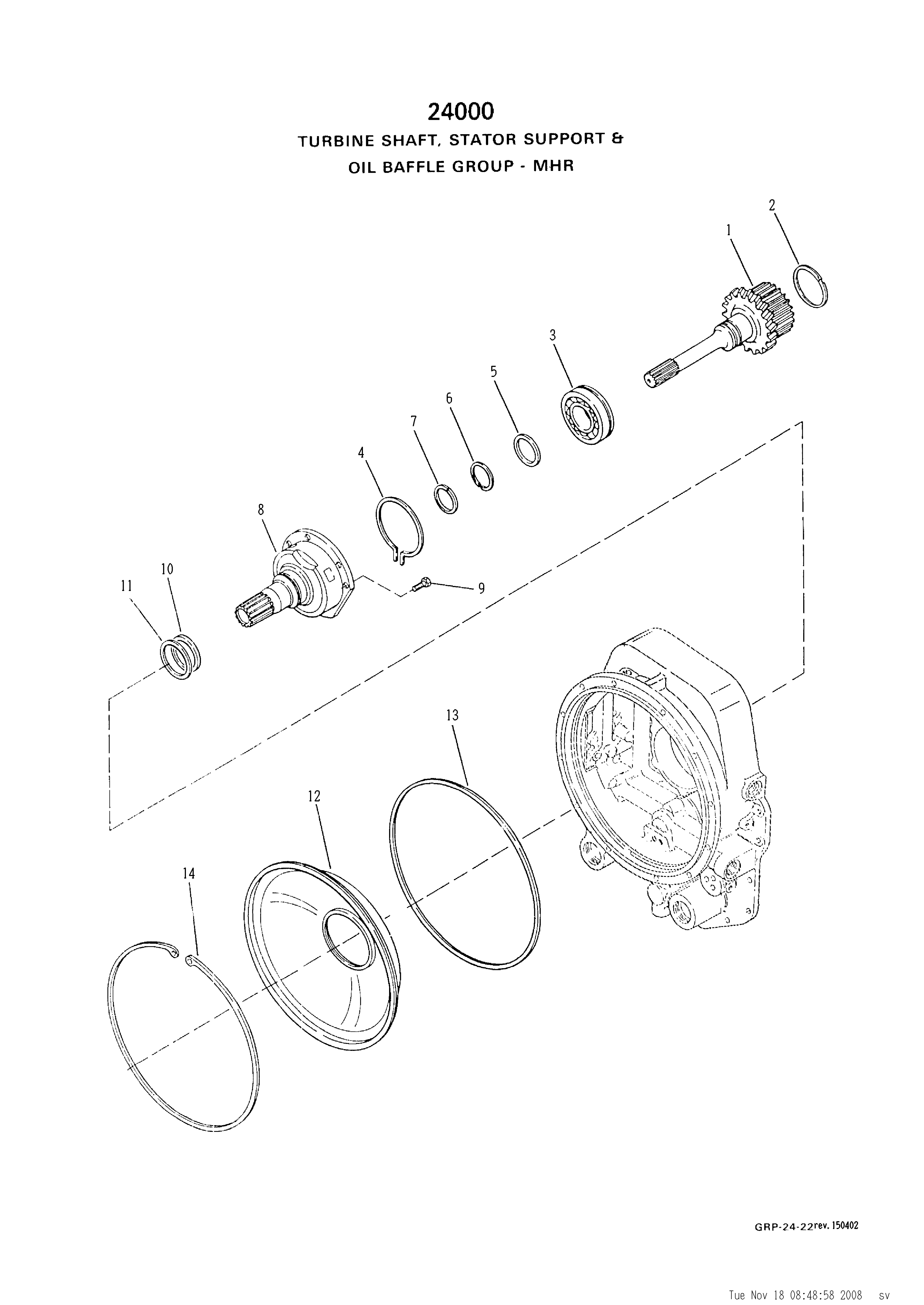 drawing for LOADLIFTER MANUFACTURING 102010 - RING (figure 1)