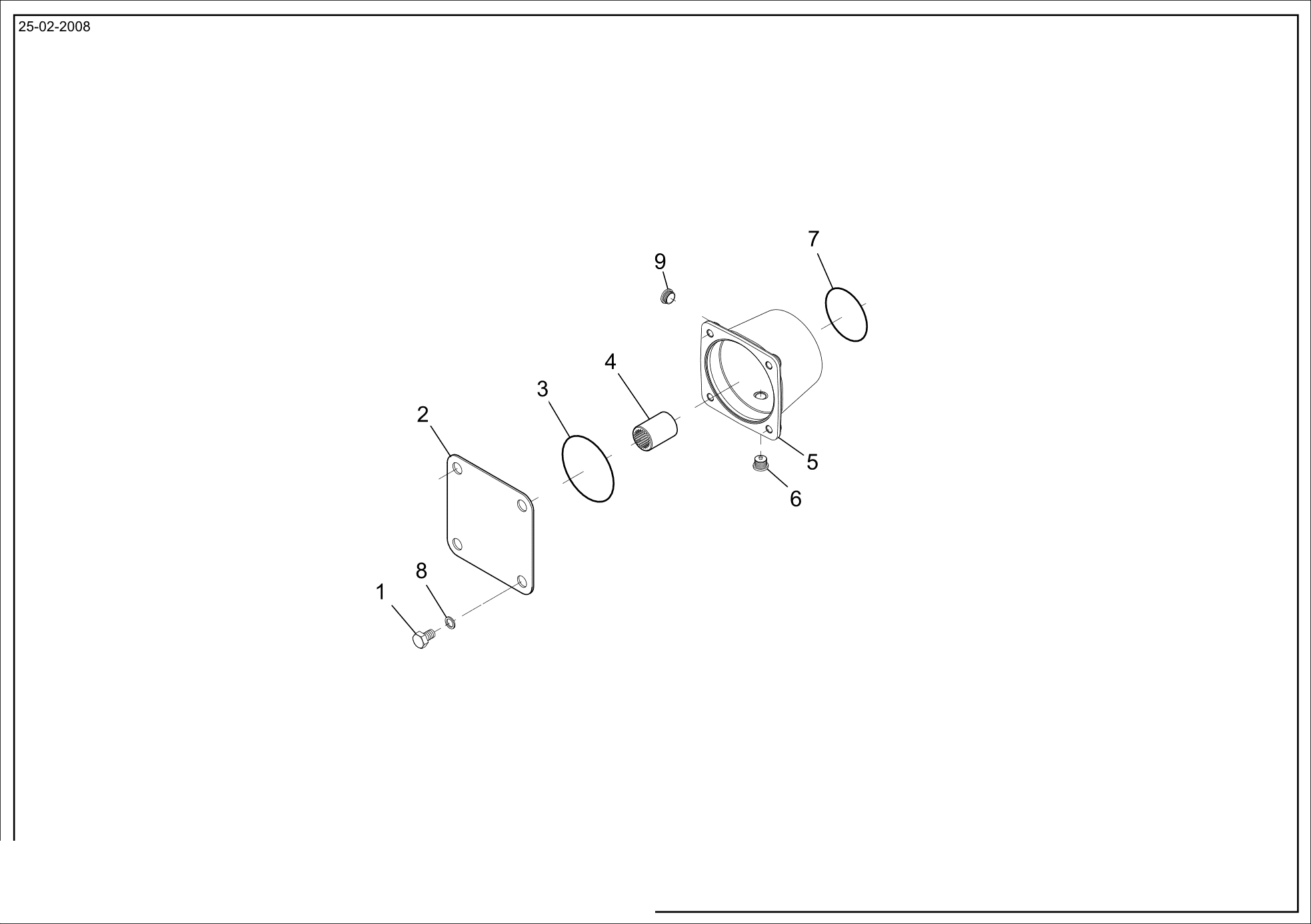 drawing for CNH NEW HOLLAND 153310690 - SEAL - O-RING (figure 5)