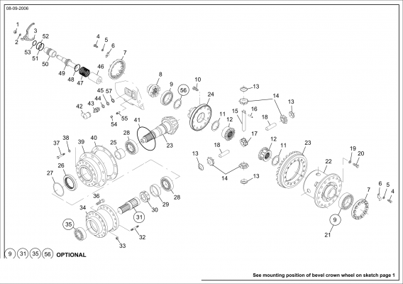 drawing for CNH NEW HOLLAND 71486423 - SHIM (figure 1)