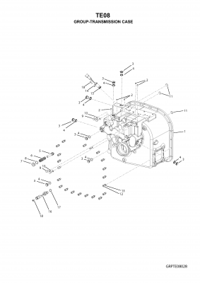 drawing for CNH NEW HOLLAND 219962A1 - BOLT (figure 4)