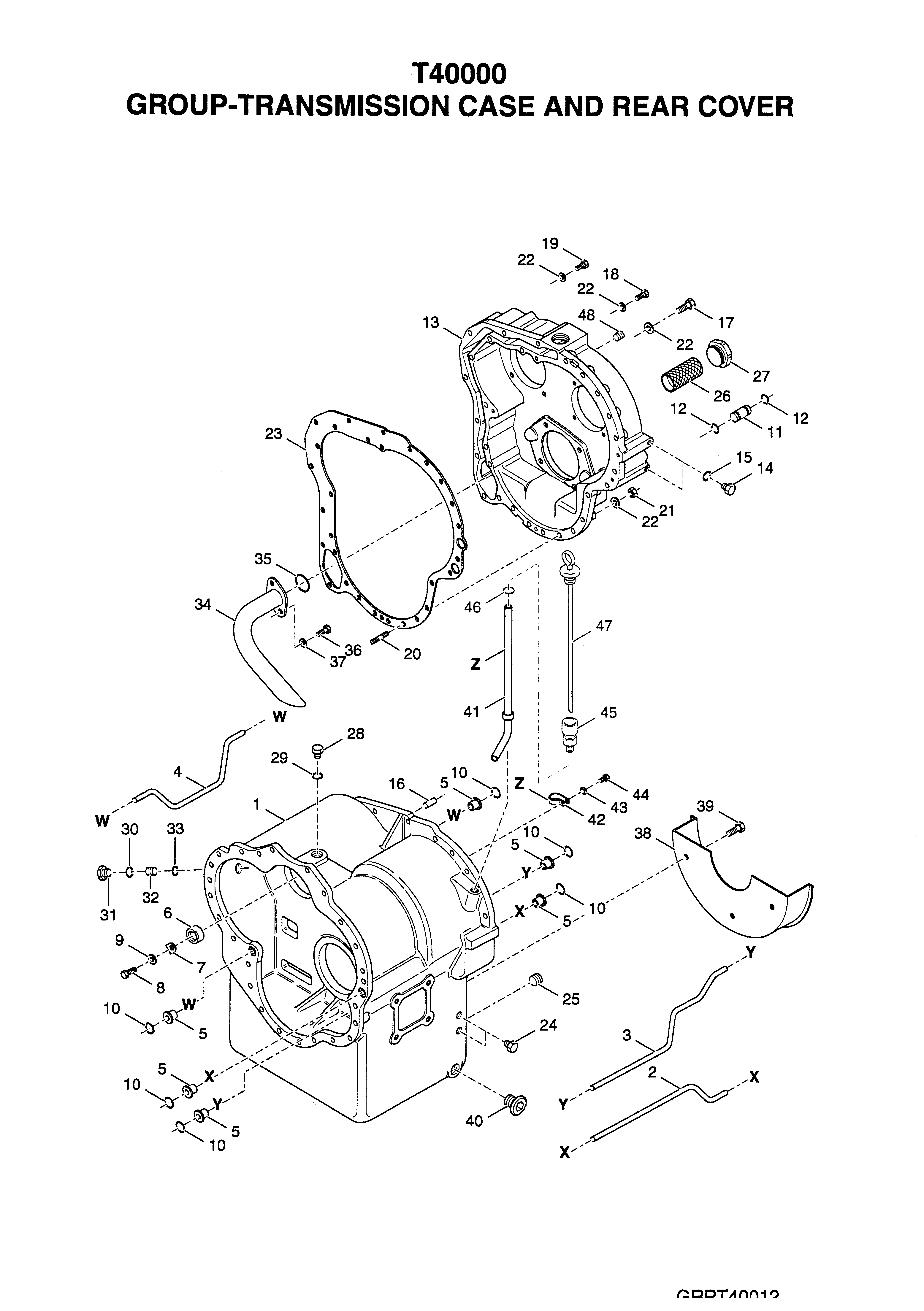 drawing for CNH NEW HOLLAND 79102222 - O RING (figure 1)