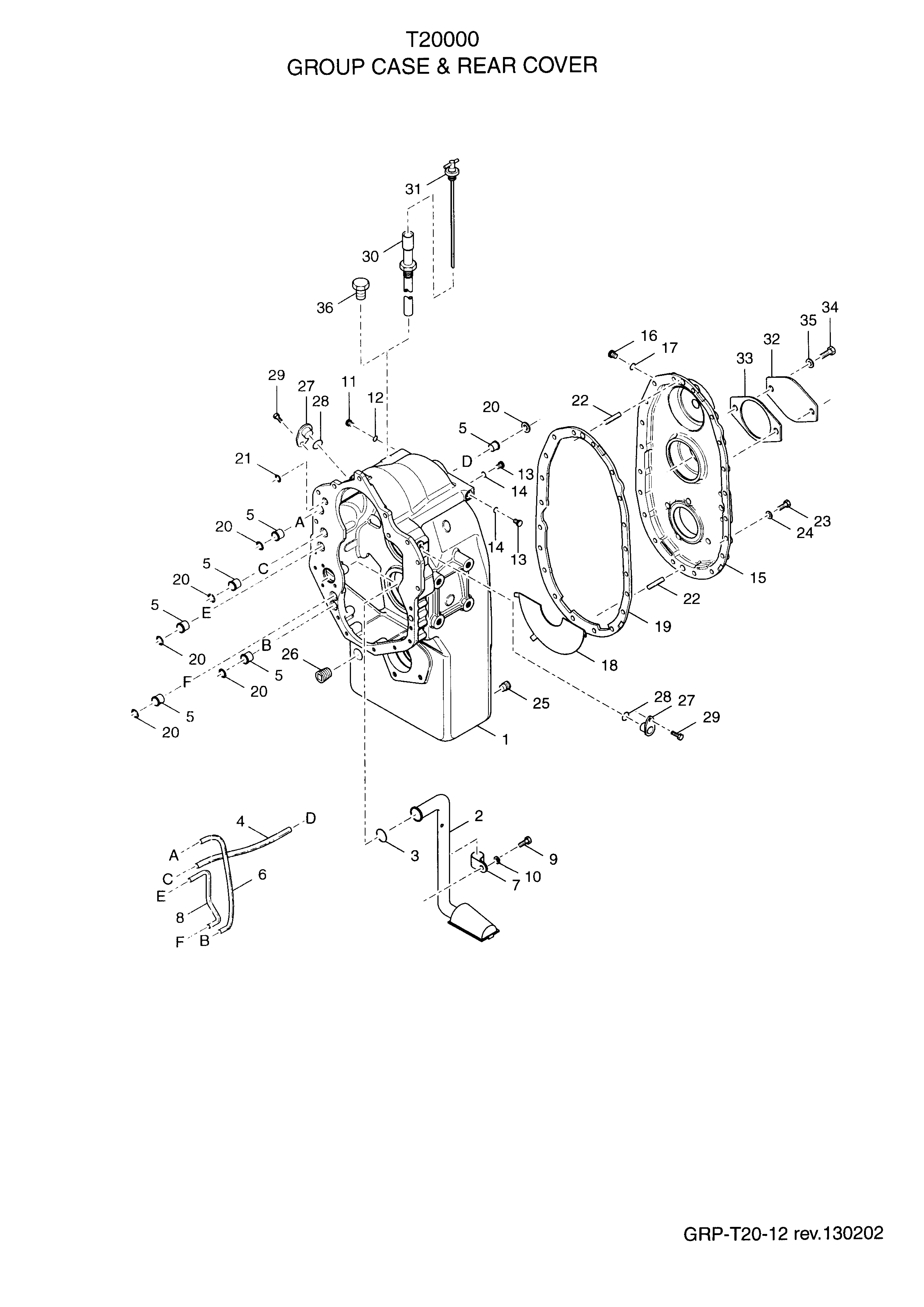 drawing for TIMBERLAND 841453000 - DIP STICK (figure 2)