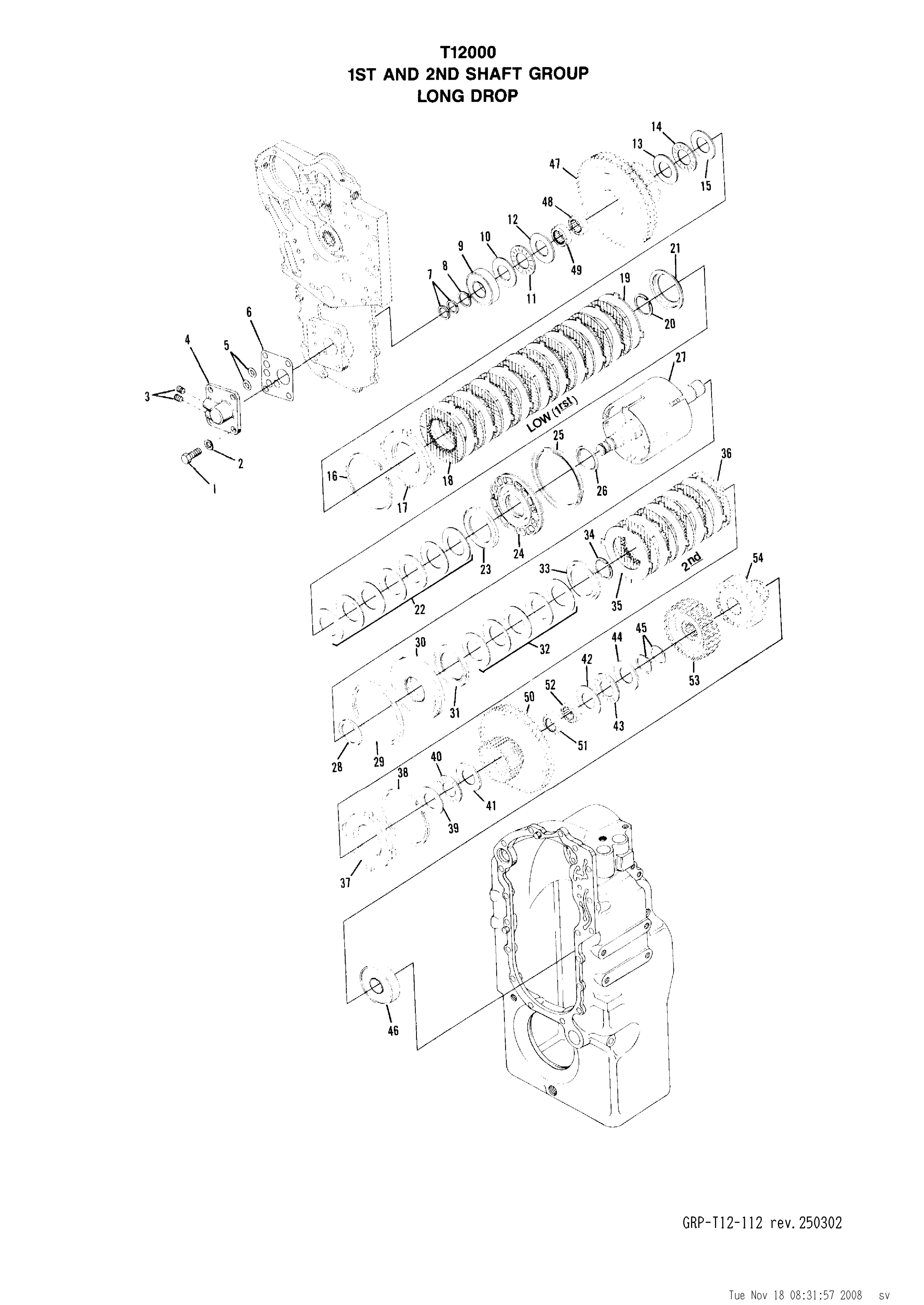 drawing for ROYAL TRACTOR R03232-112 - RING (figure 1)