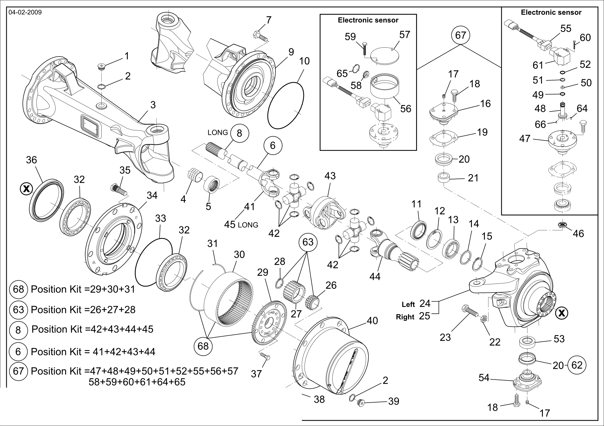 drawing for CNH NEW HOLLAND 98-042403 - GASKET (figure 4)