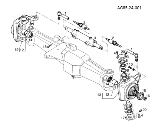 drawing for McCORMICK 3426233M1 - SHIM (figure 1)