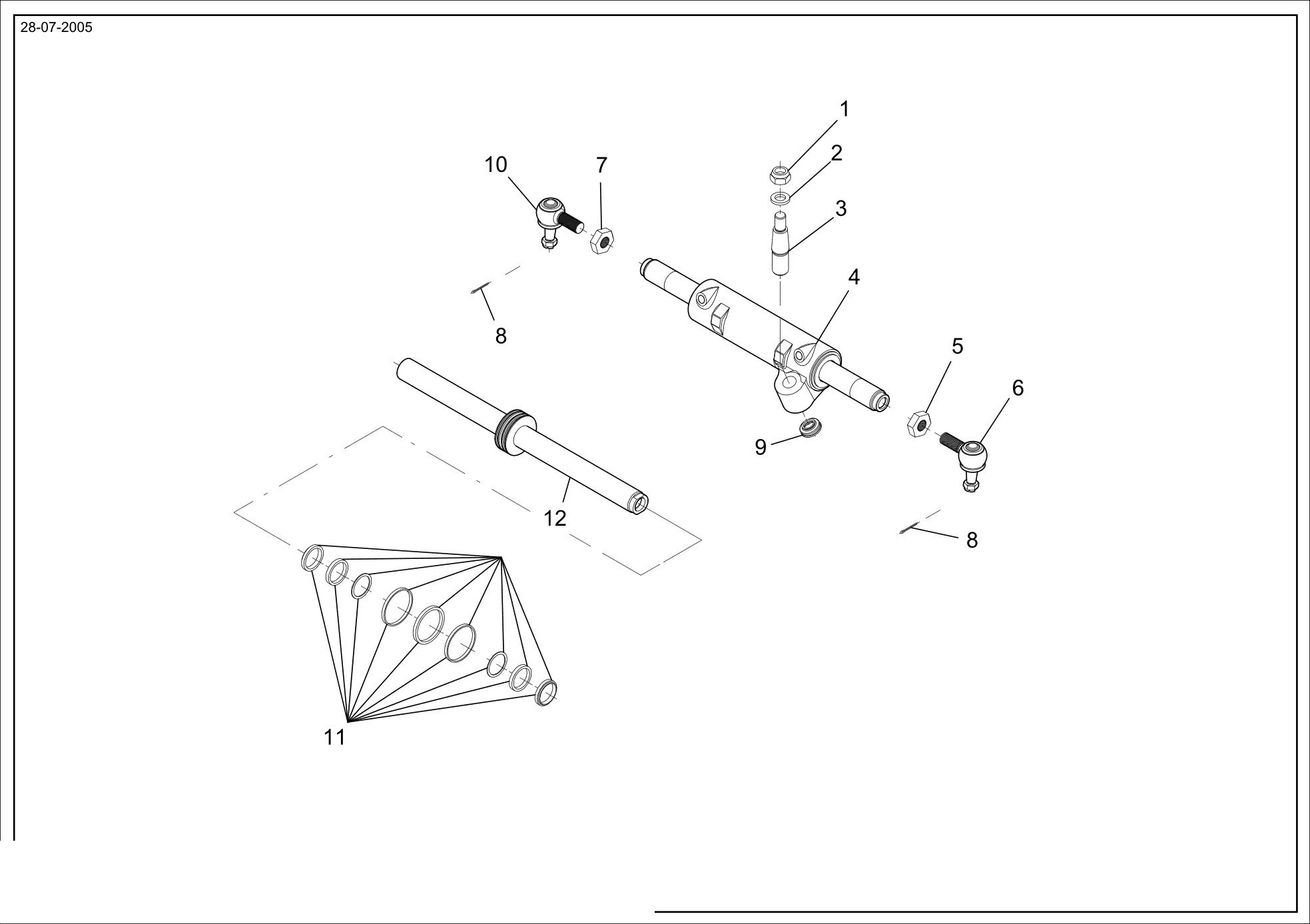 drawing for ERKUNT Y01197 - SELF LOCKING NUT (figure 2)