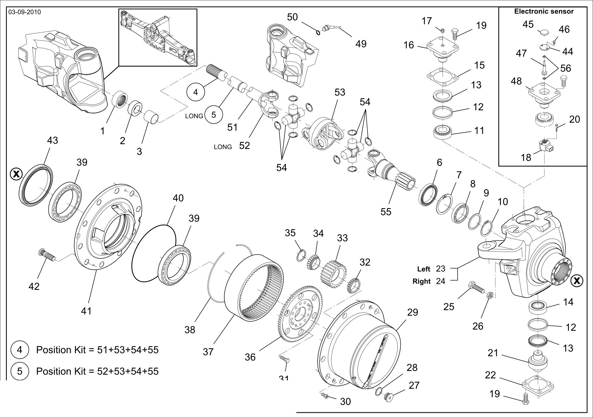 drawing for MASSEY FERGUSON 005100497 - TAPER ROLLER BEARING (figure 4)