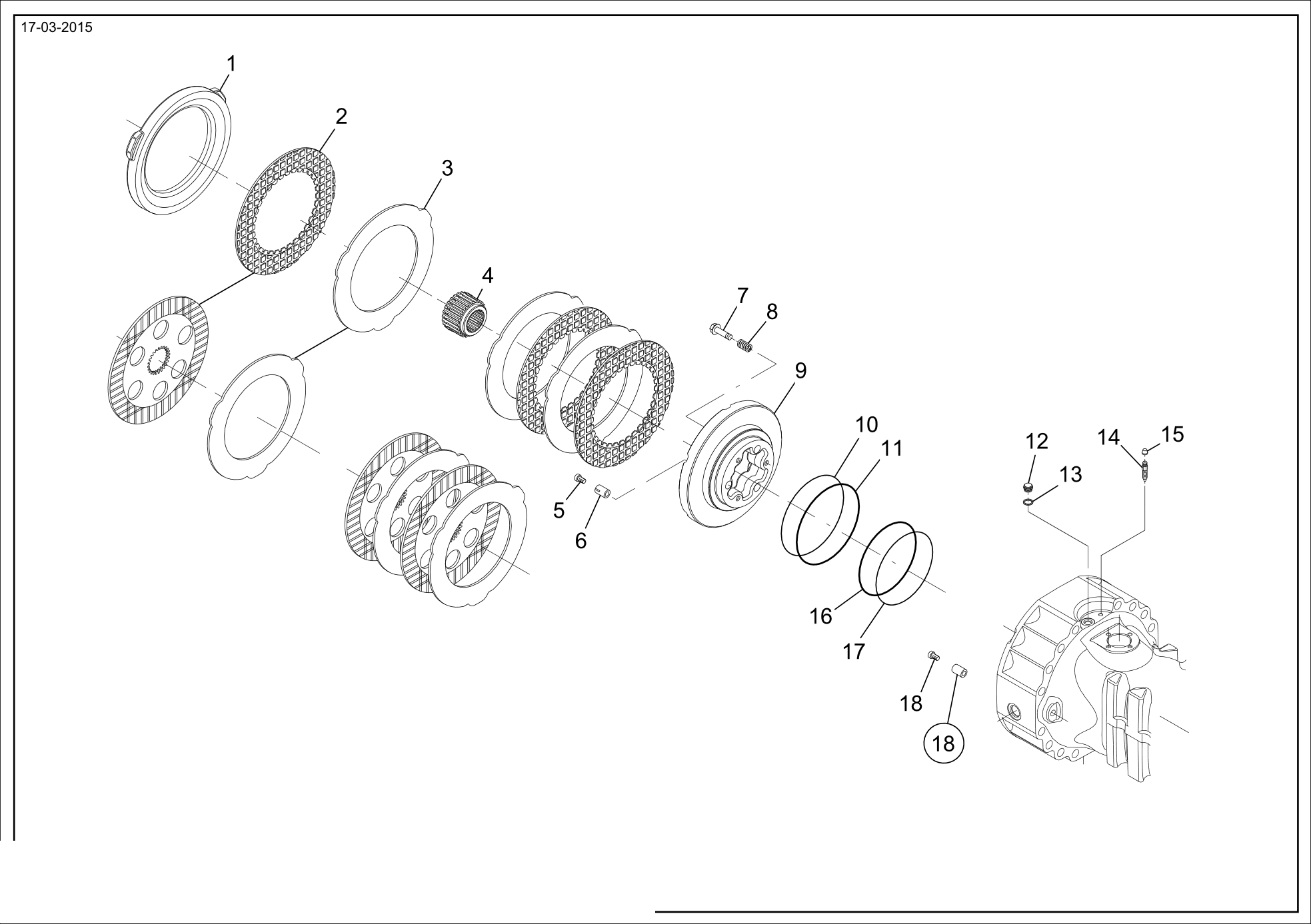 drawing for TORO 55053759 - FRICTION PLATE (figure 3)