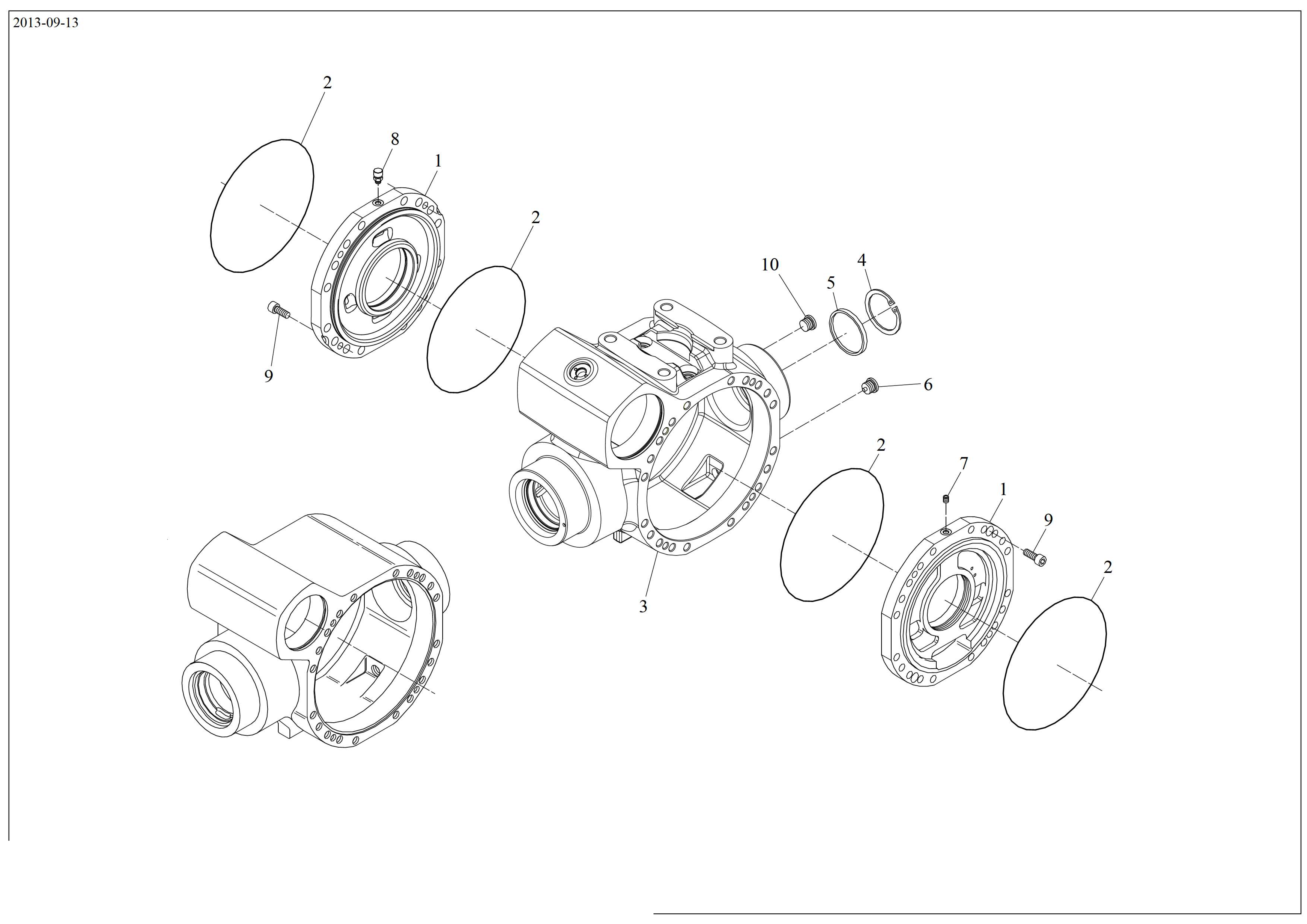 drawing for MERLO 048697 - O - RING (figure 2)