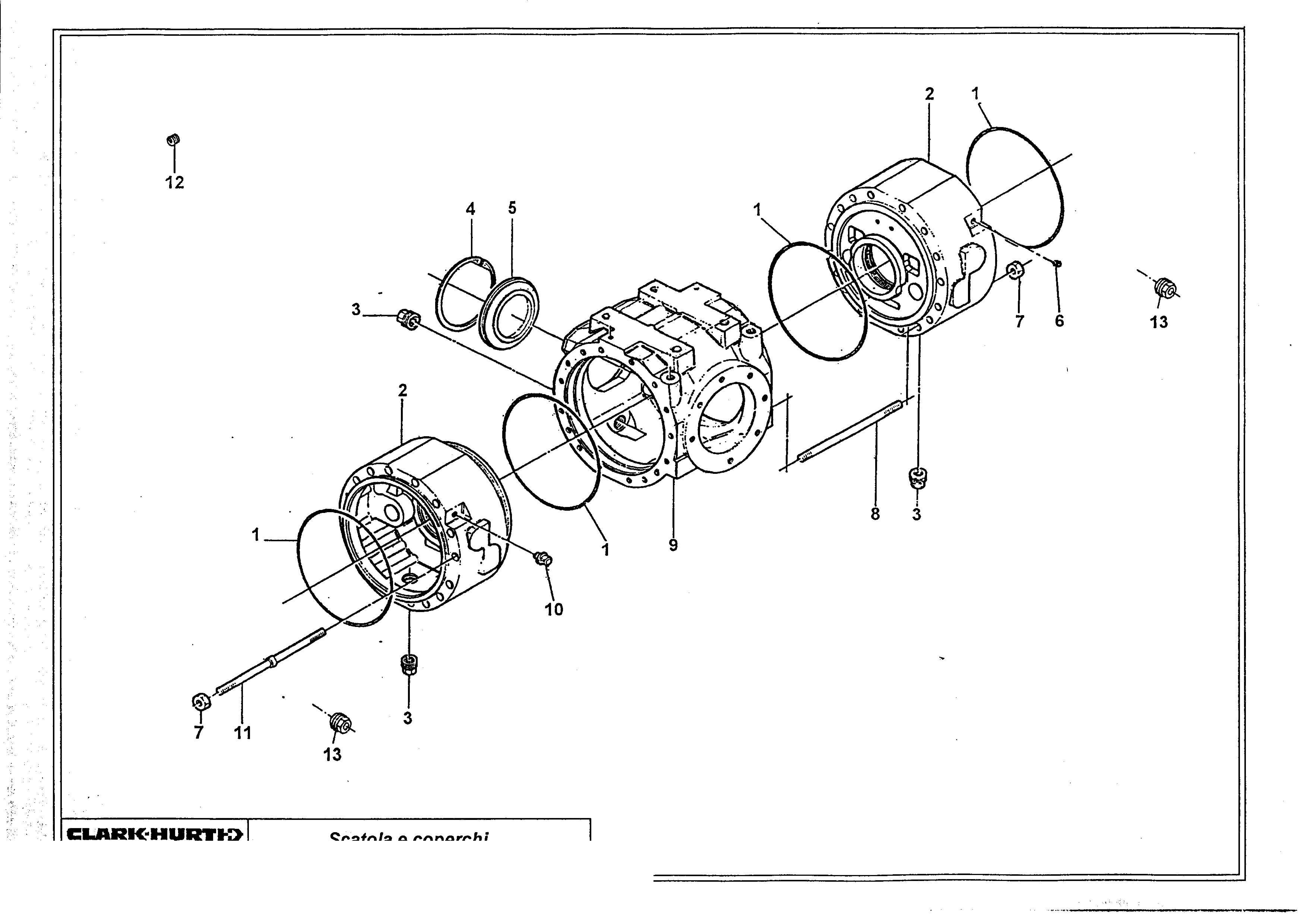 drawing for CNH NEW HOLLAND 153310692 - CIRCLIP (figure 1)