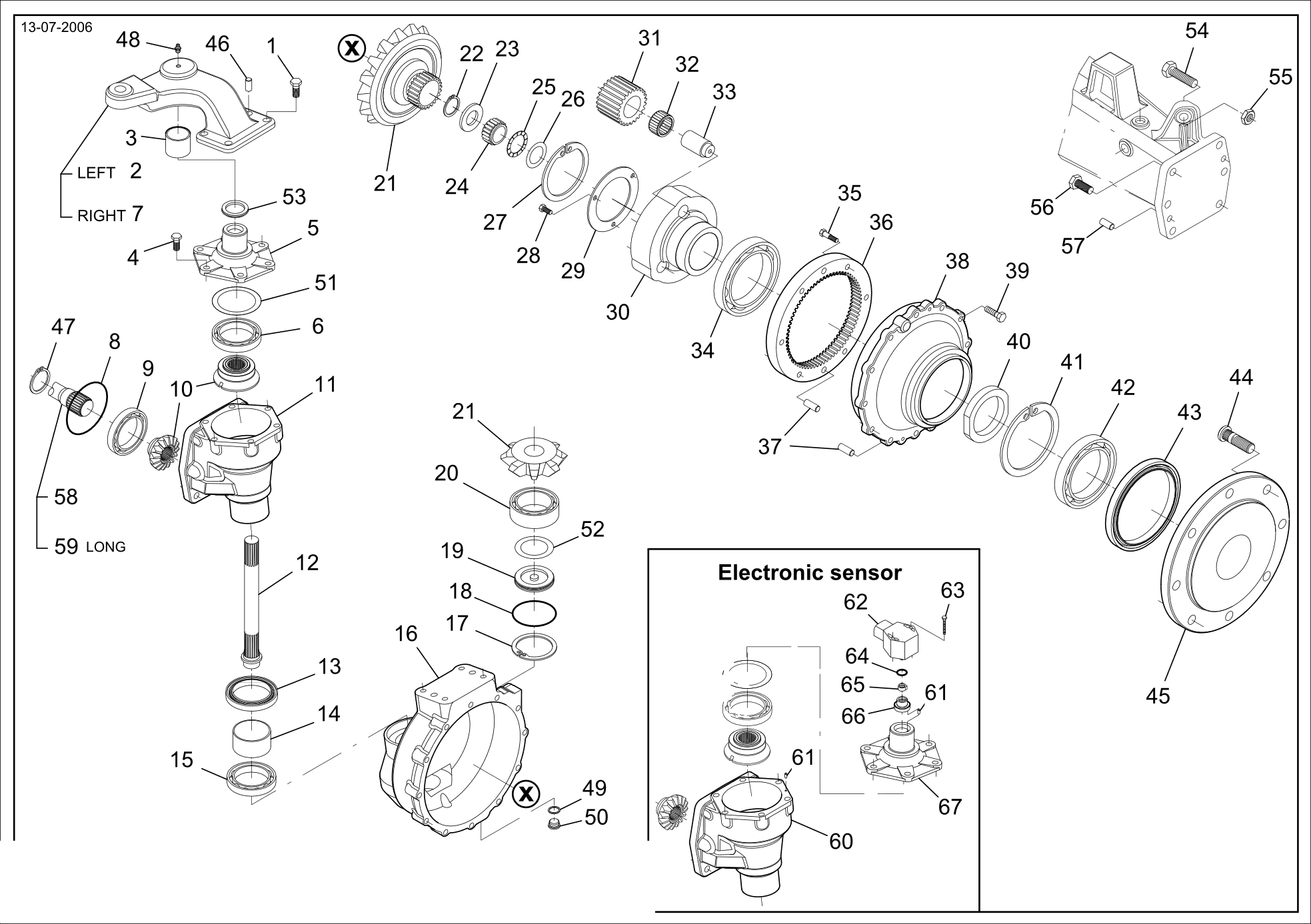 drawing for AGCO 3002863X1 - BOLT (figure 1)