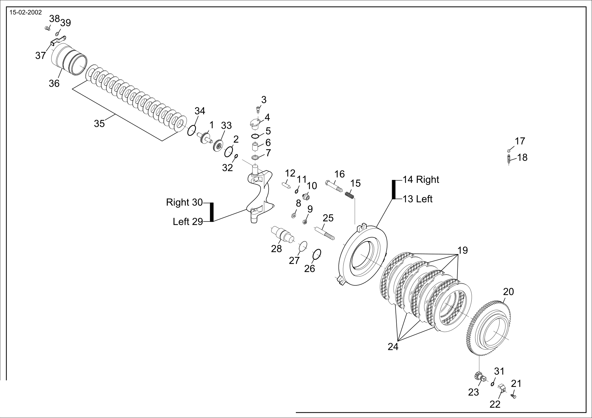 drawing for CNH NEW HOLLAND 71486438 - PISTON (figure 1)