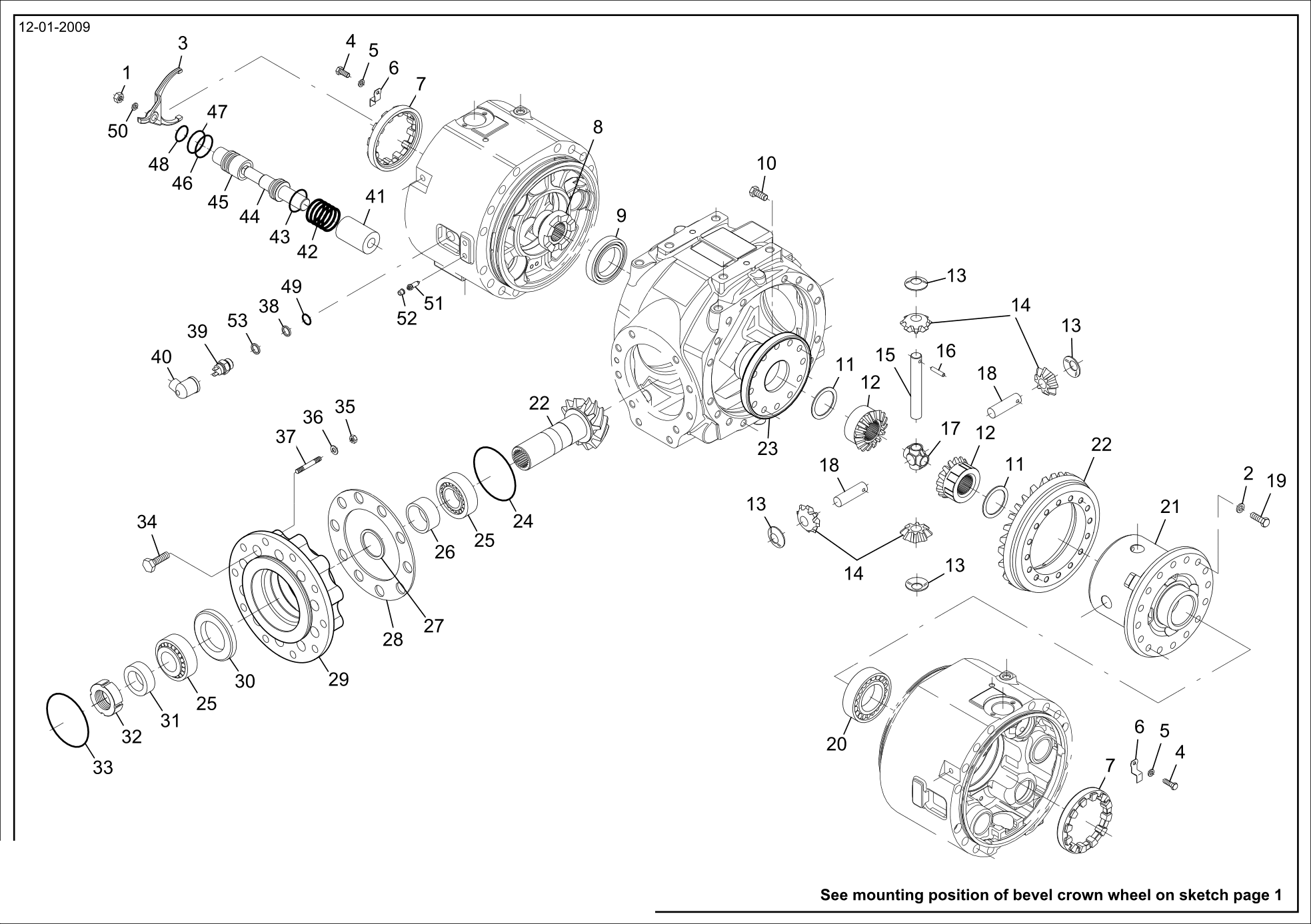 drawing for CNH NEW HOLLAND 71486424 - RING NUT (figure 4)