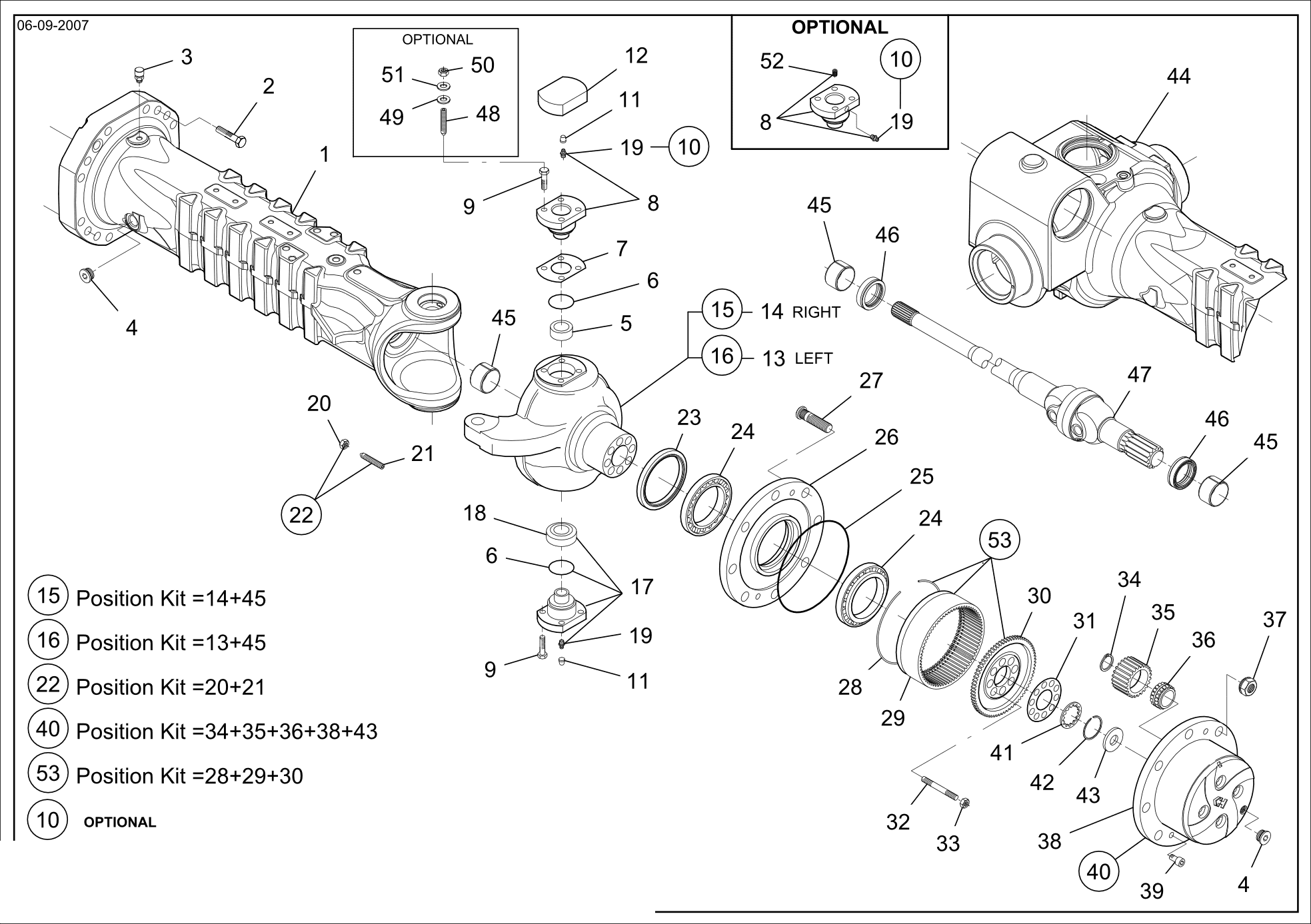 drawing for VENIERI 243.3.148 - PLANET GEAR CARRIER (figure 4)