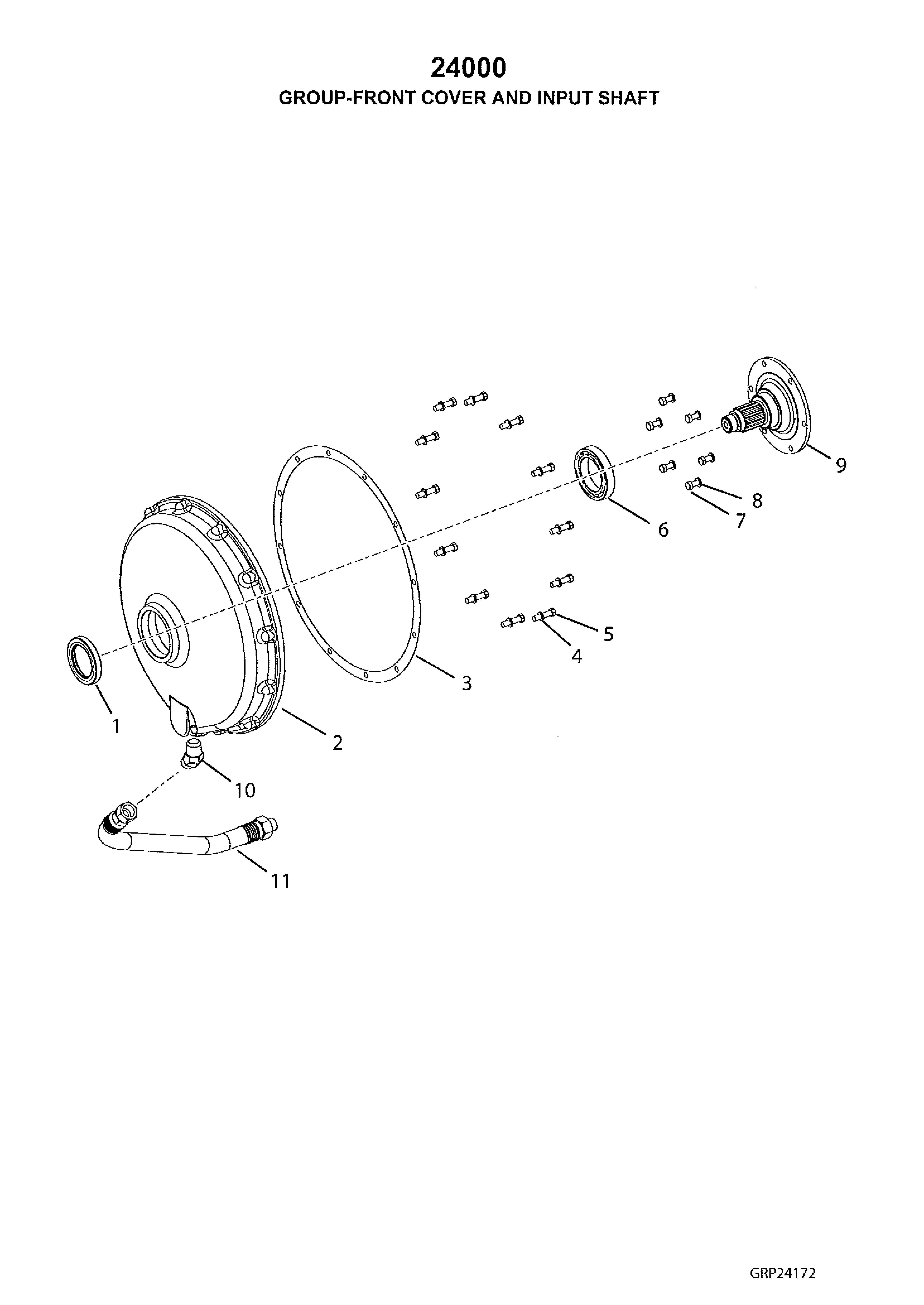 drawing for CNH NEW HOLLAND BER597358 - OIL SEAL (figure 4)