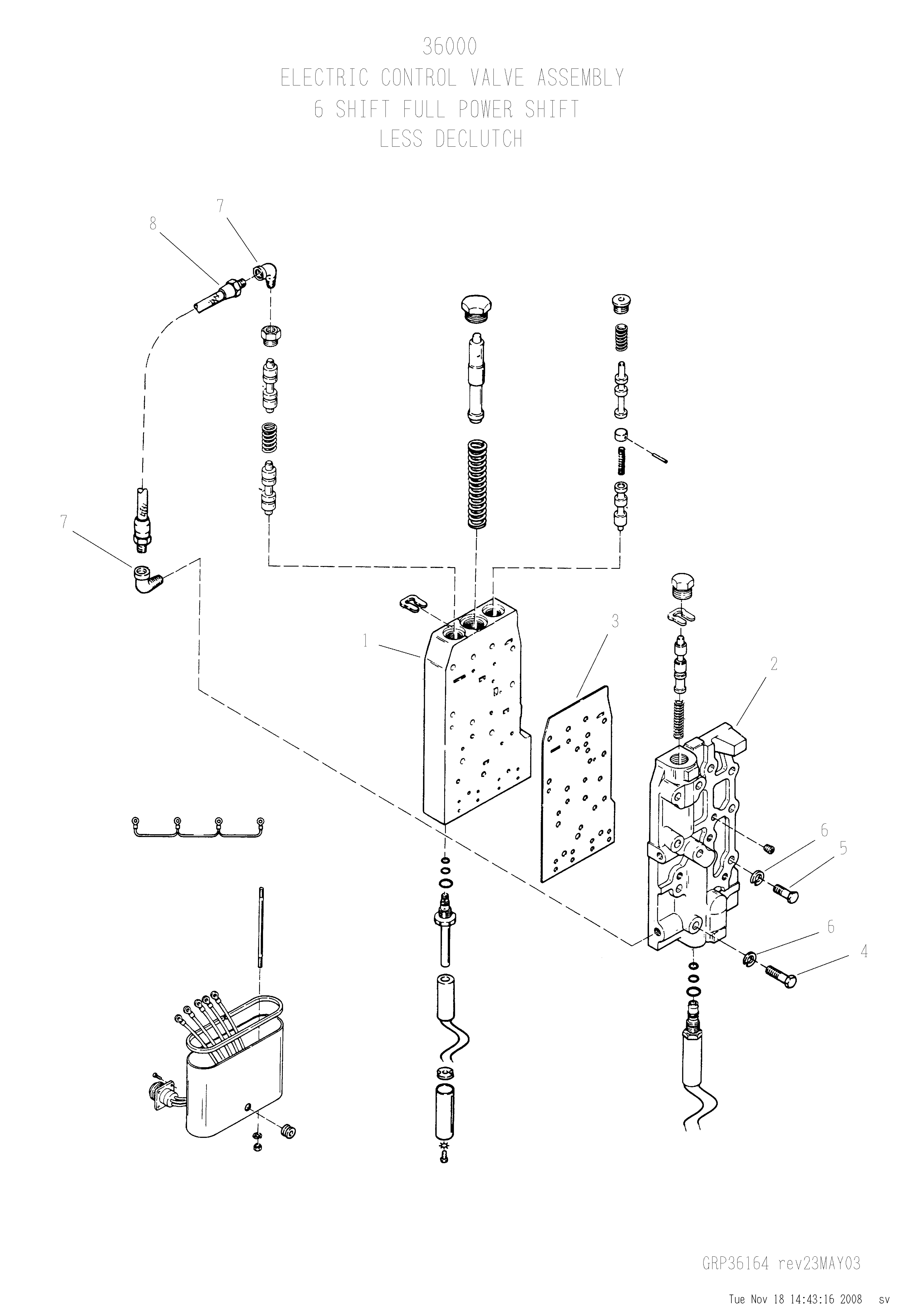 drawing for Hyundai Construction Equipment 1C-624 - SCREW (figure 3)