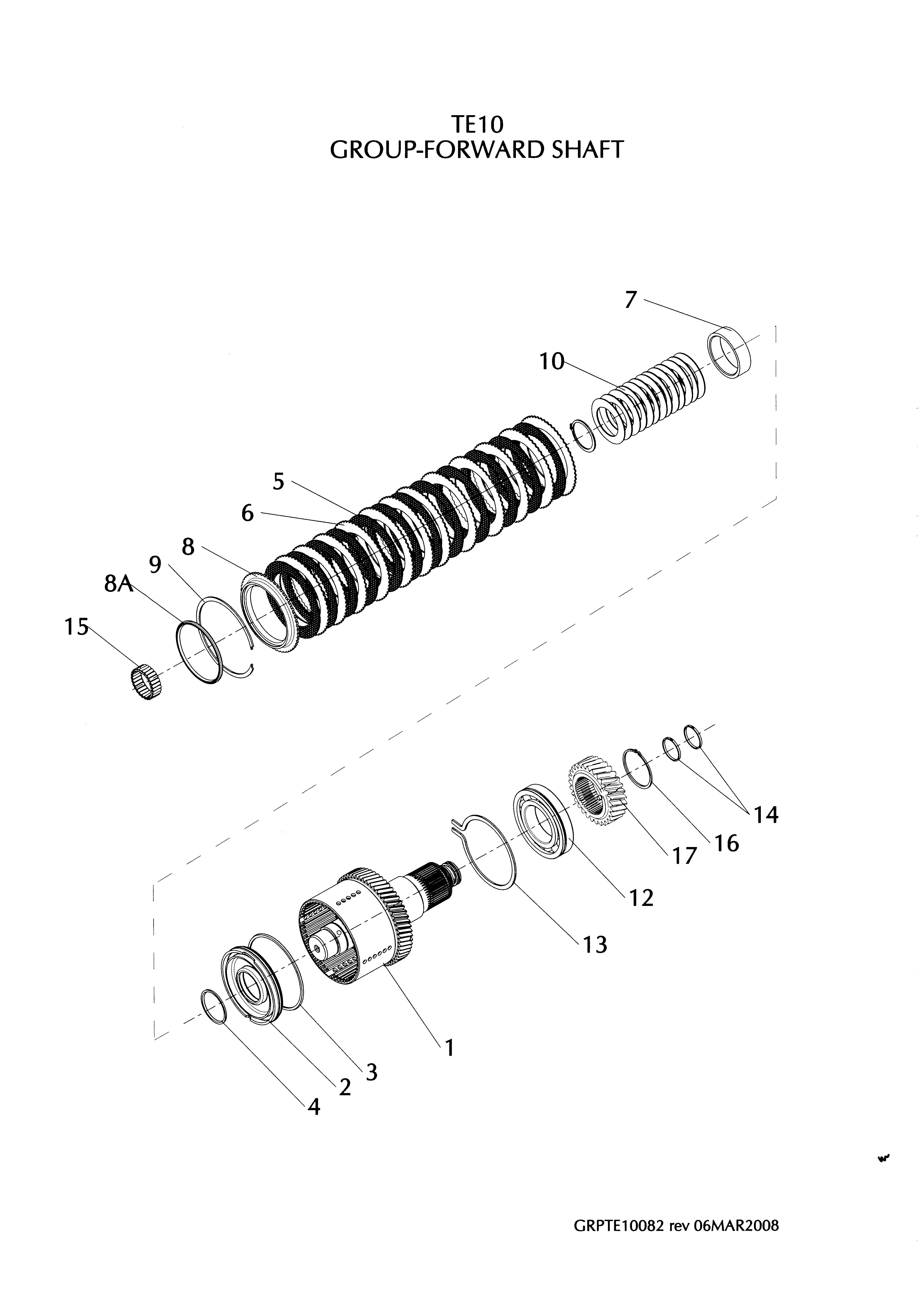 drawing for LOADLIFTER MANUFACTURING 102028L1 - SEAL (figure 4)