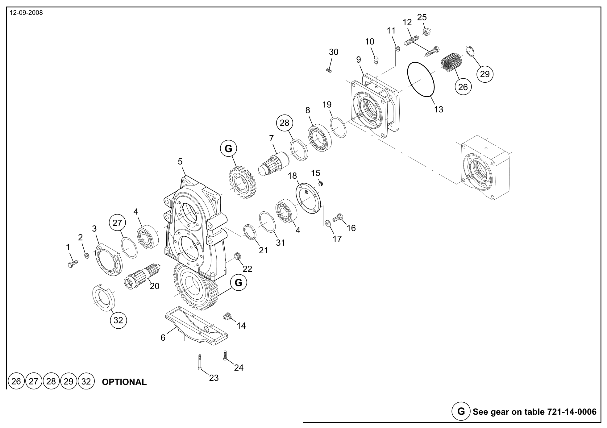 drawing for TIMKEN 30308M-90KM1 - TAPER ROLLER BEARING (figure 2)