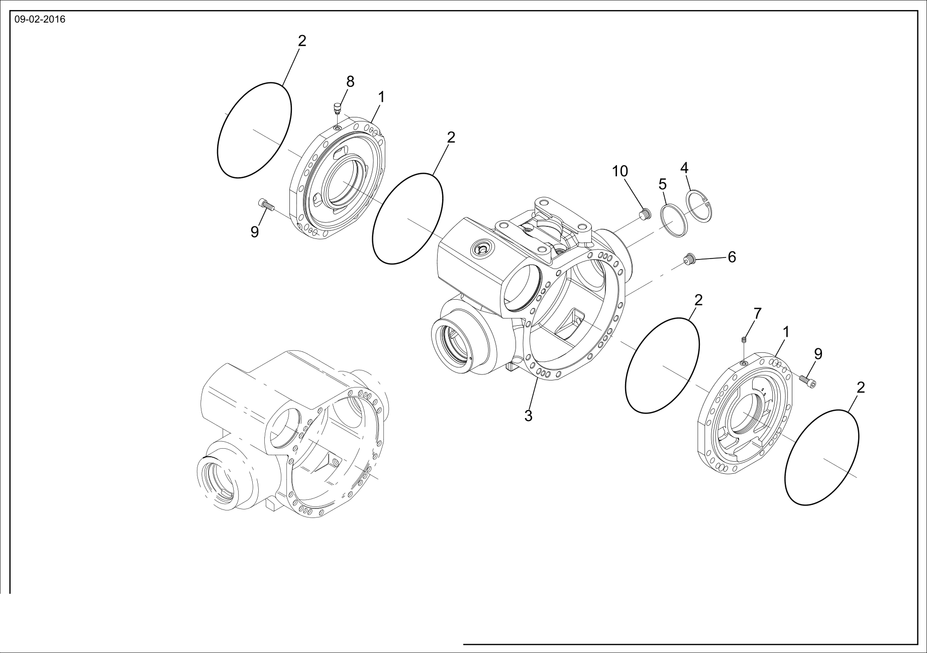 drawing for MERLO 048697 - O - RING (figure 4)