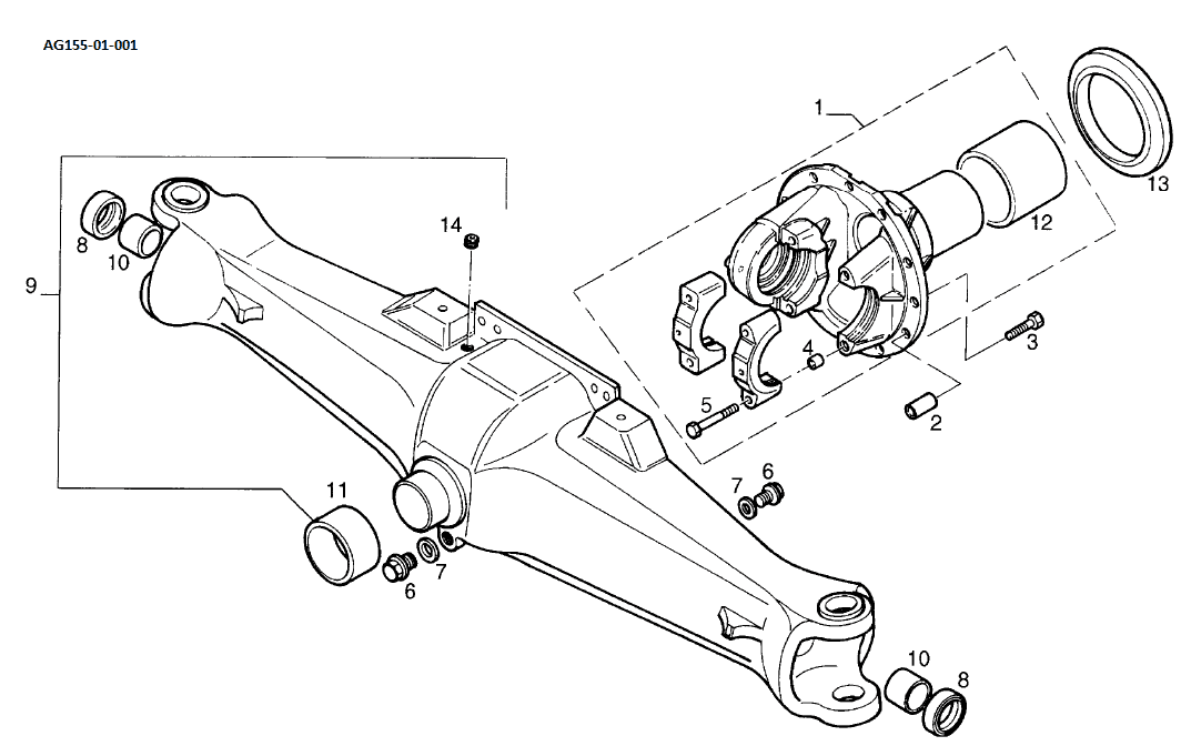 drawing for McCORMICK 3426266M1 - DOWEL (figure 1)