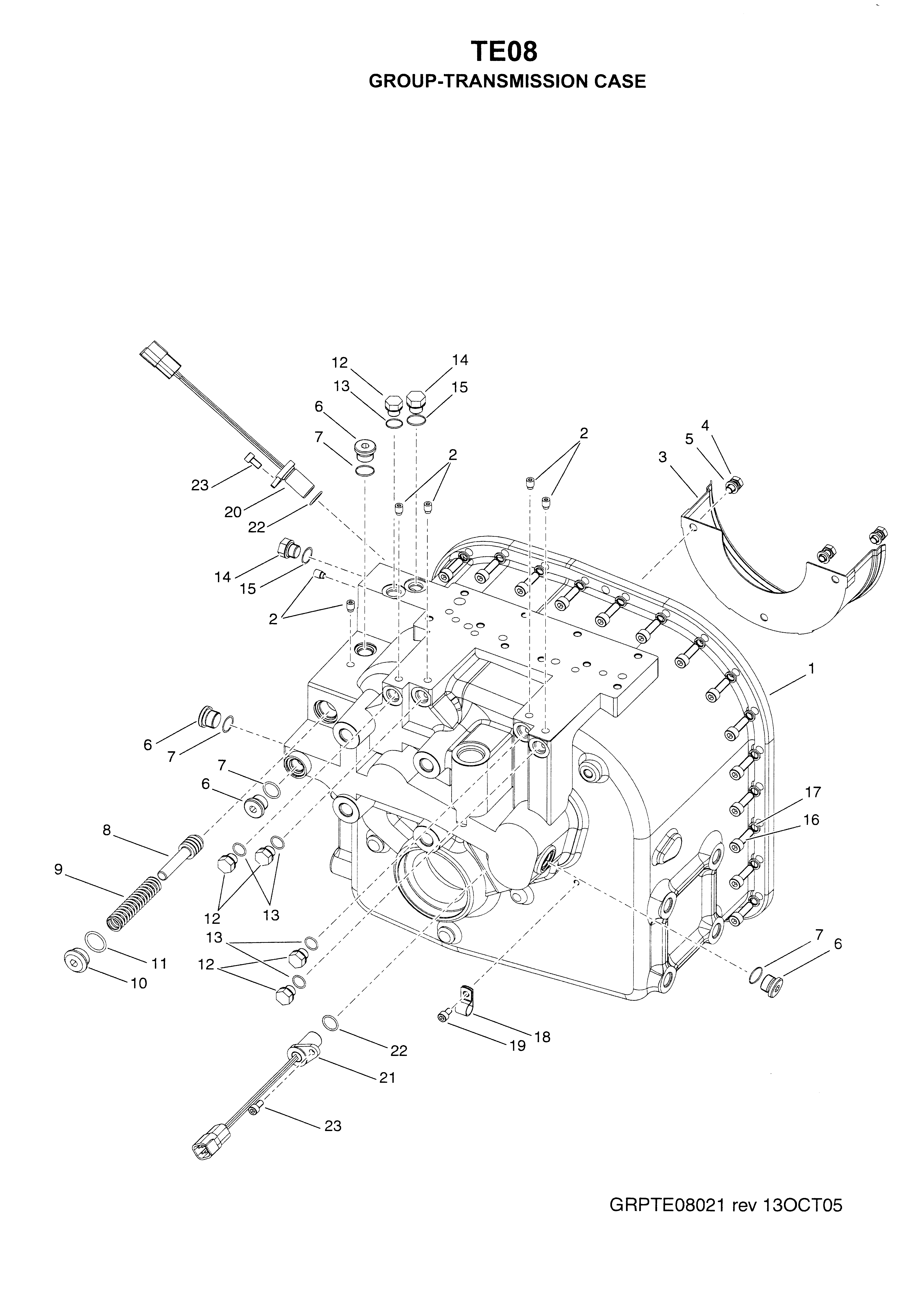 drawing for CNH NEW HOLLAND 85808323 - O RING (figure 4)