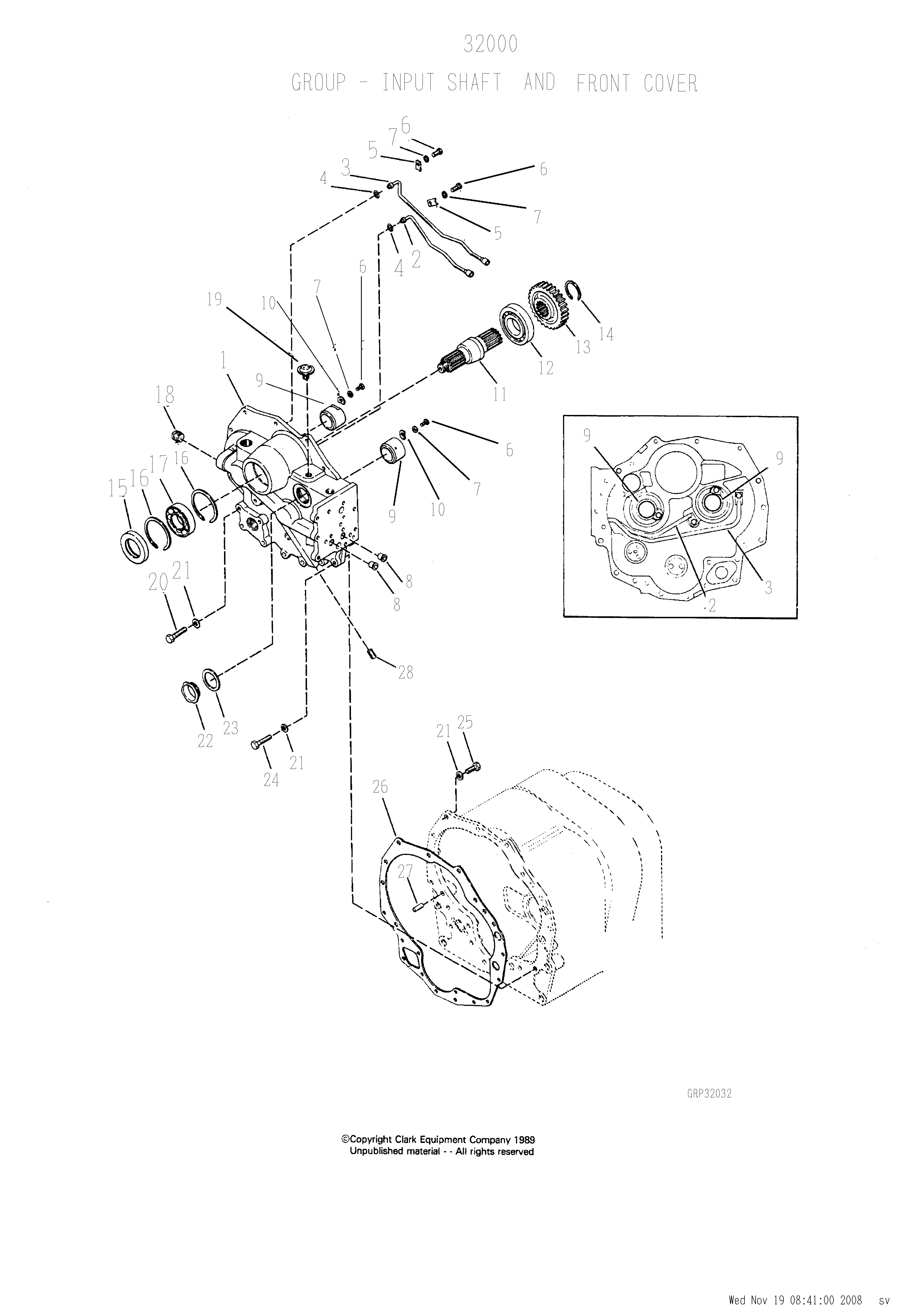 drawing for SCHOEMA, SCHOETTLER MASCHINENFABRIK K24.000017 - GASKET (figure 2)