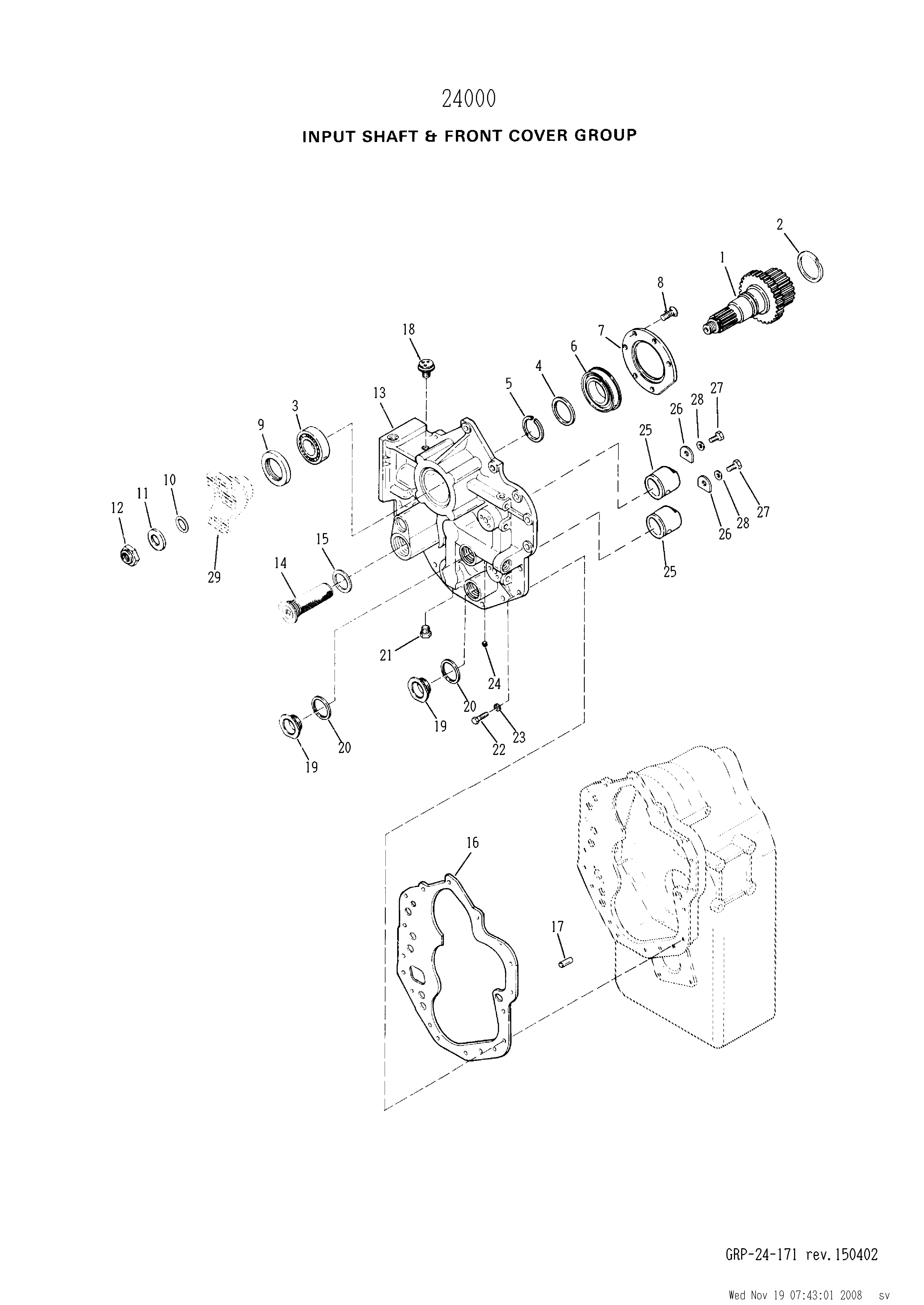 drawing for CNH NEW HOLLAND S89668 - RING (figure 1)