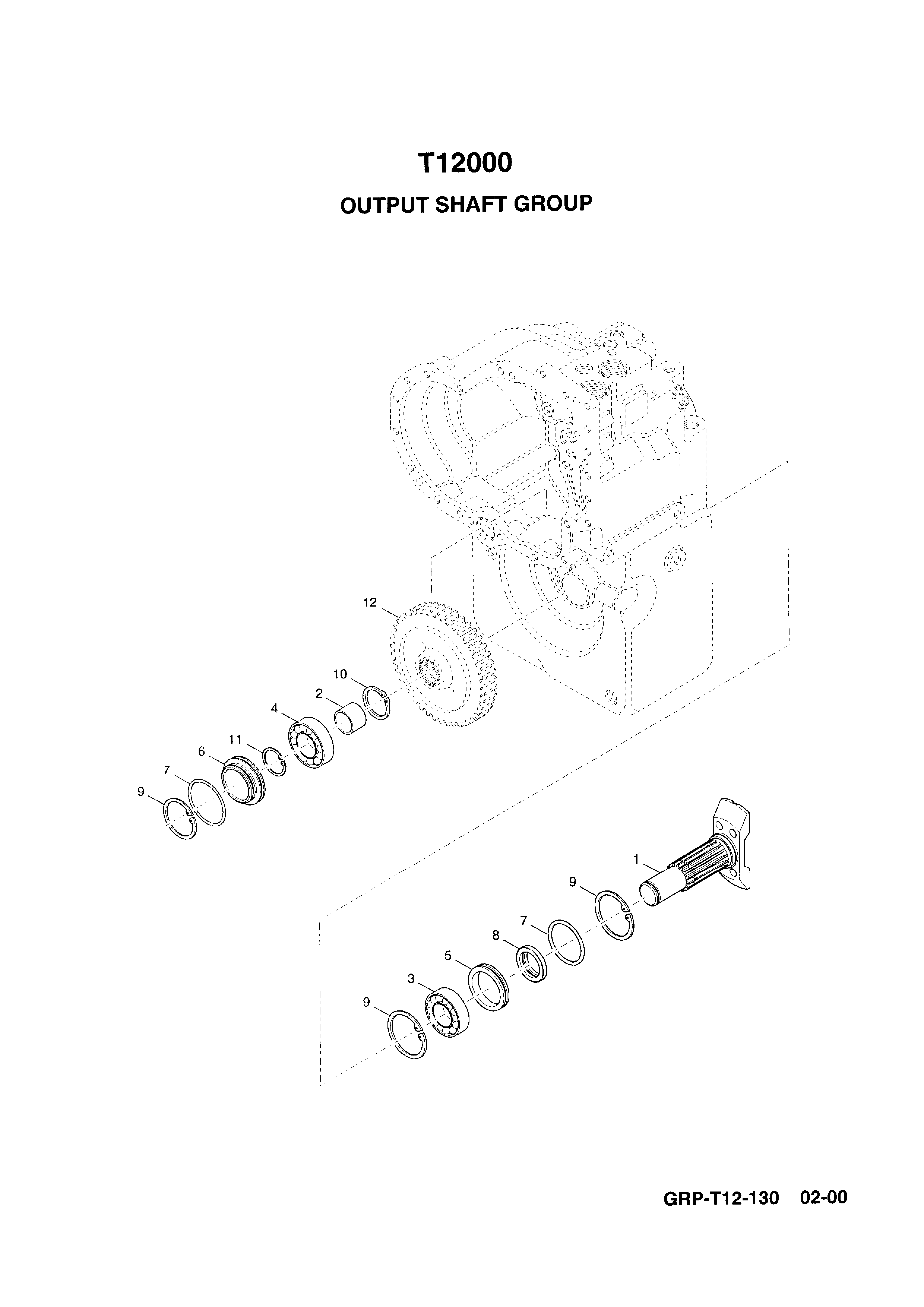 drawing for CNH NEW HOLLAND 76086280 - SNAP RING (figure 2)