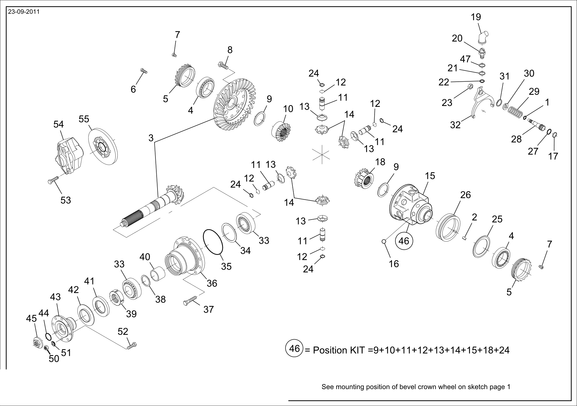 drawing for GHH 1202-0042 - FLANGE (figure 5)