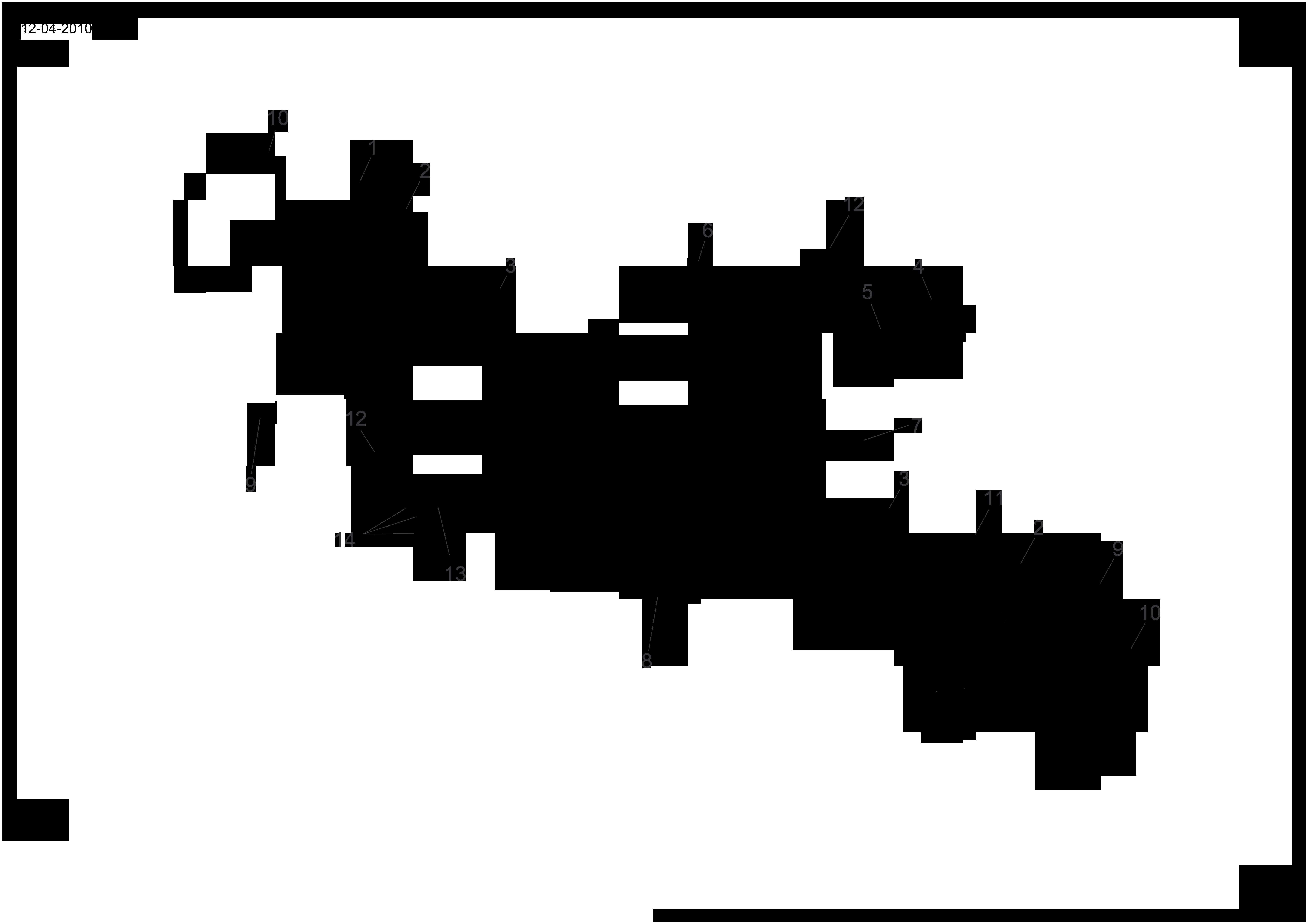 drawing for CNH NEW HOLLAND 71475288 - THRUST BUSHING (figure 1)