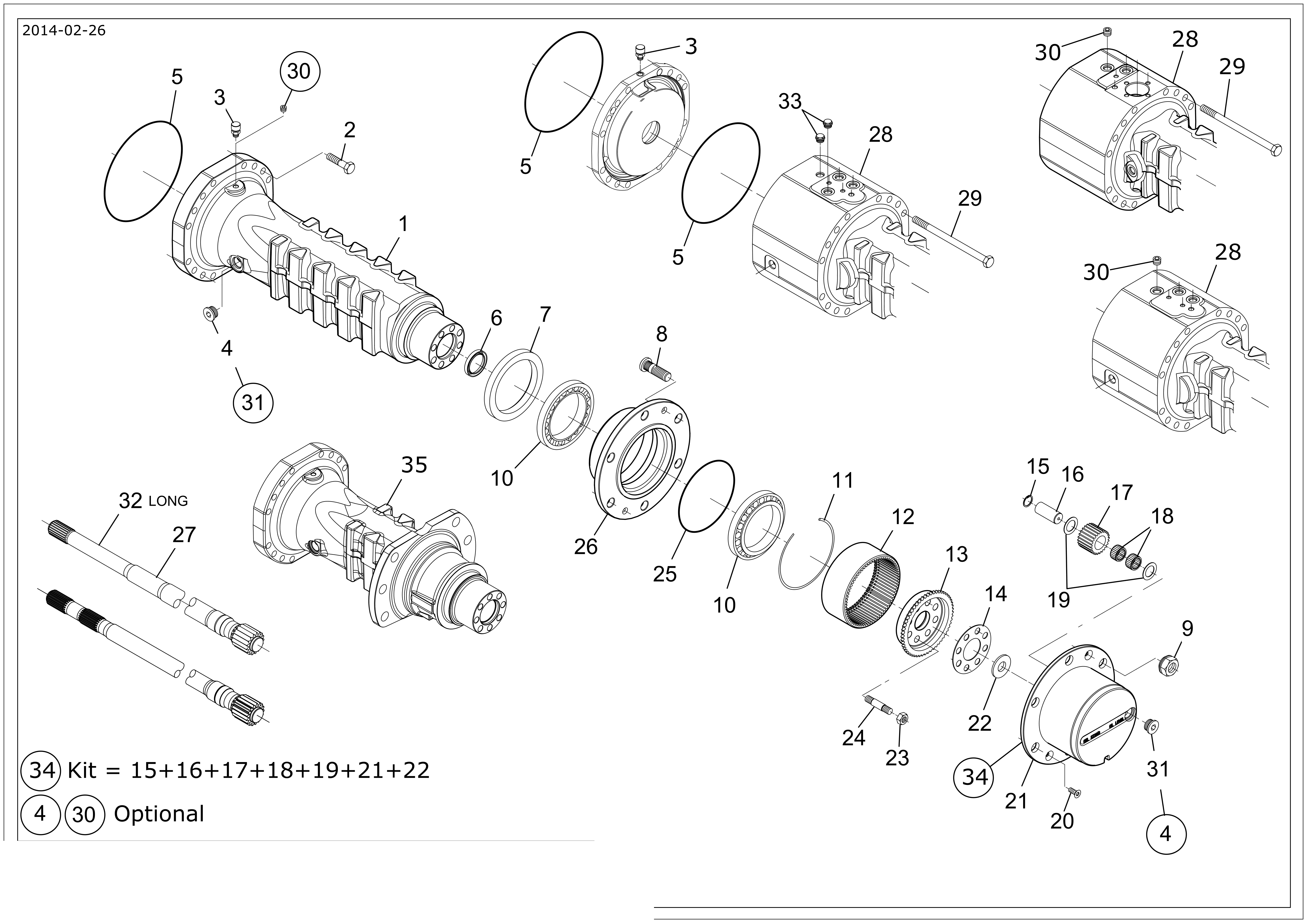 drawing for BOBCAT 120402-00327 - CIRCLIP (figure 2)