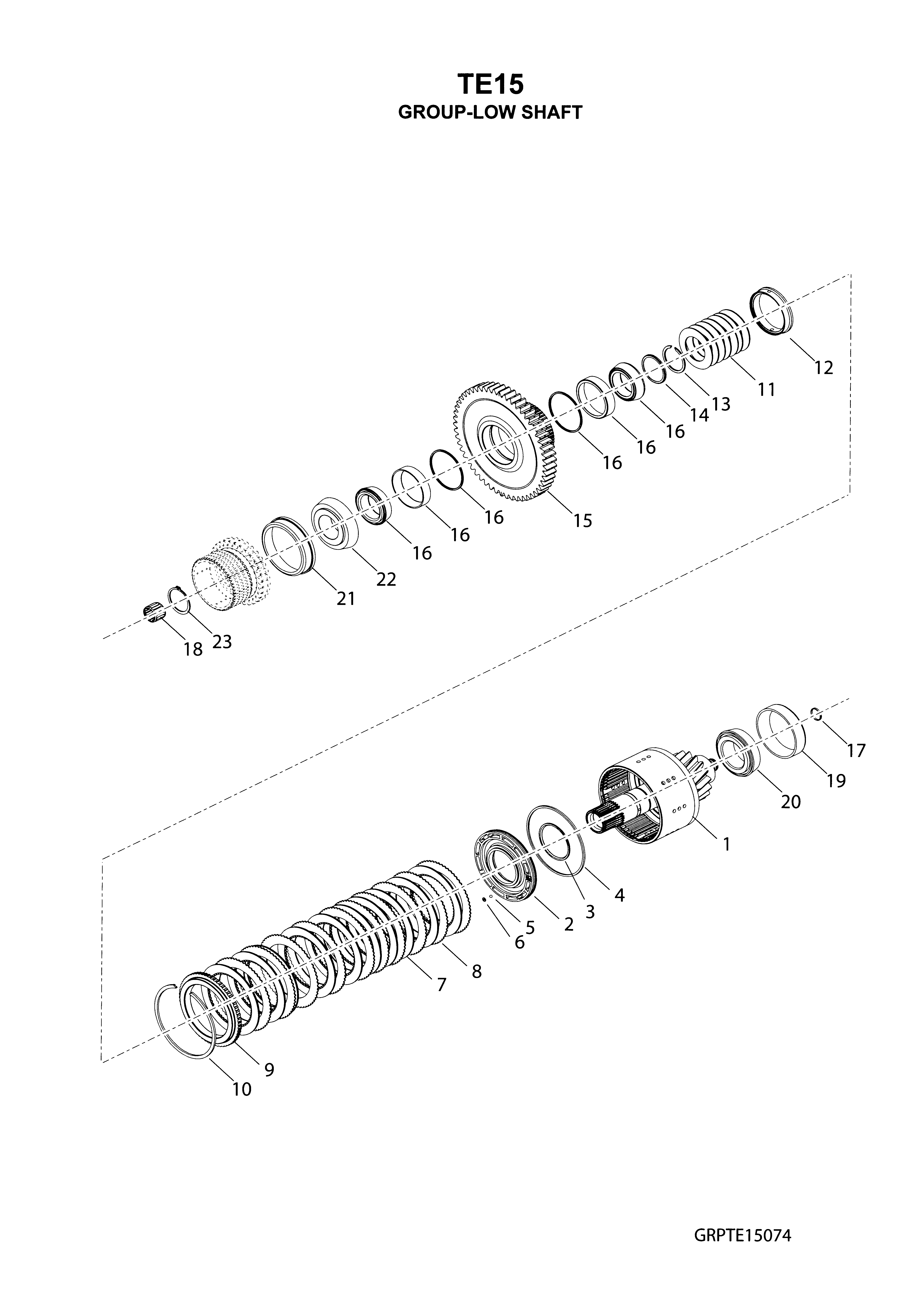 drawing for TRACKMOBILE 1010159 - BEARING (figure 3)