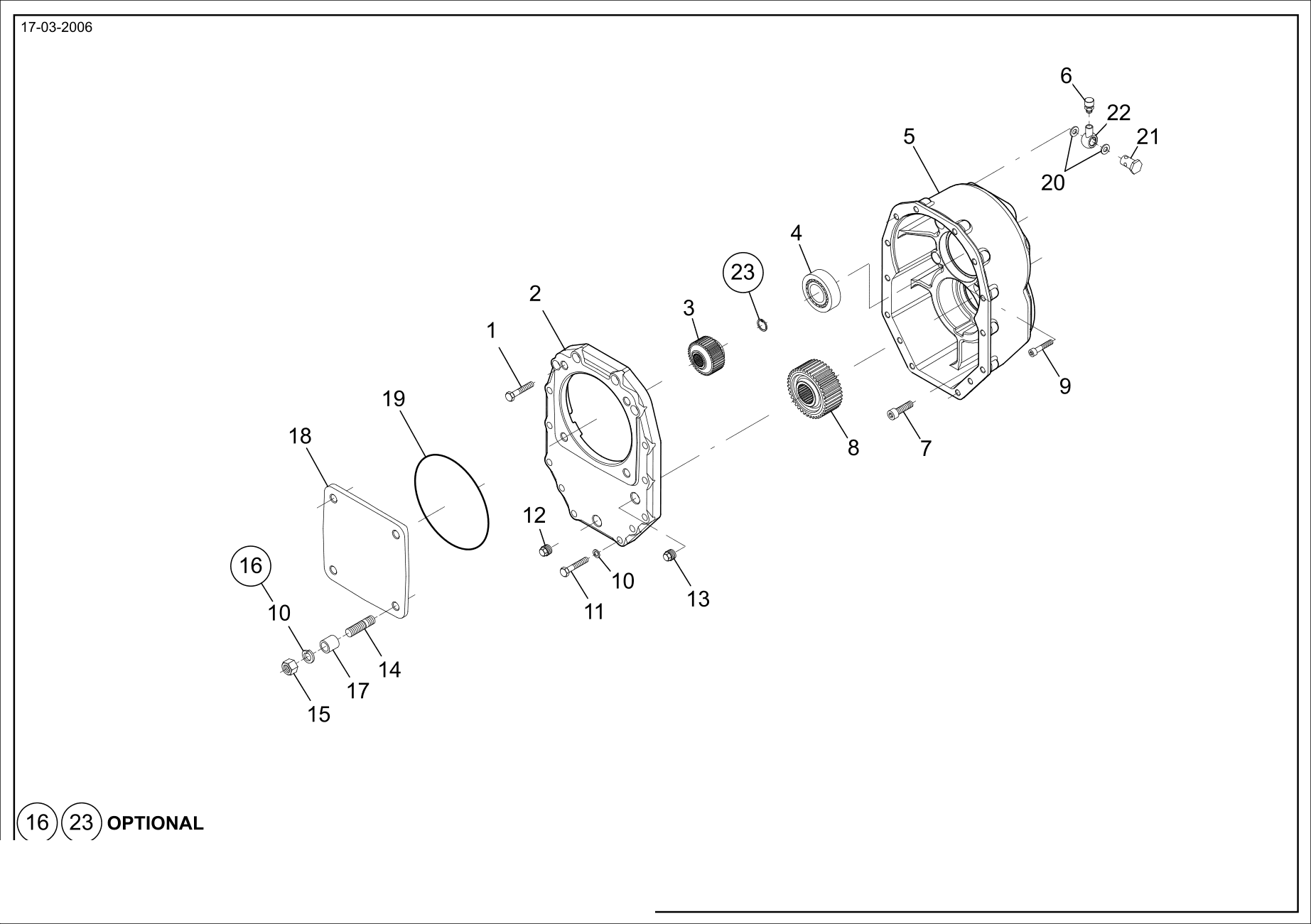 drawing for AGCO X549000800000 - SEAL - O-RING (figure 2)