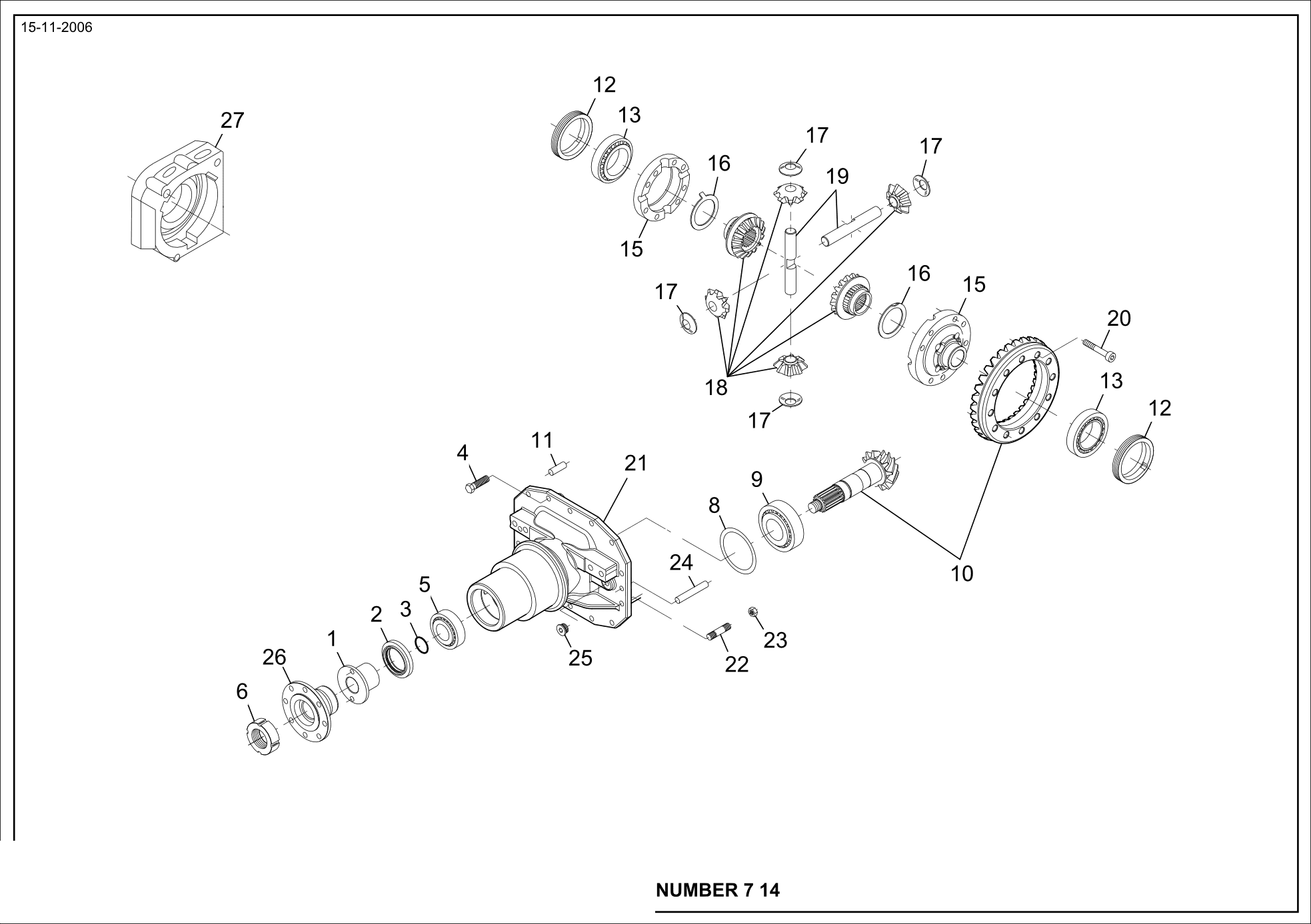 drawing for McCORMICK 3015046X1 - BOLT (figure 2)