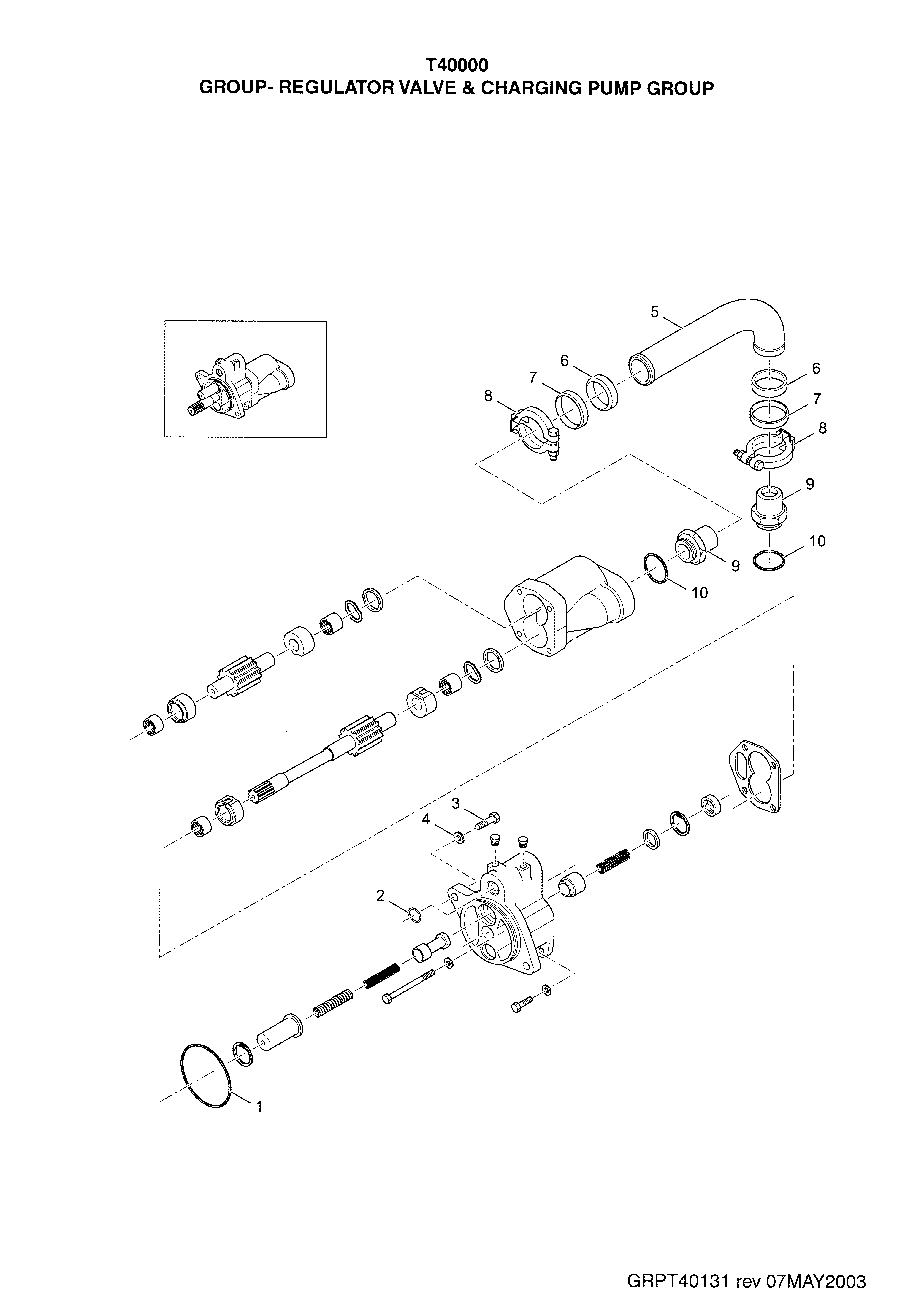 drawing for BROOKVILLE MINING 15-11059 - O RING (figure 5)