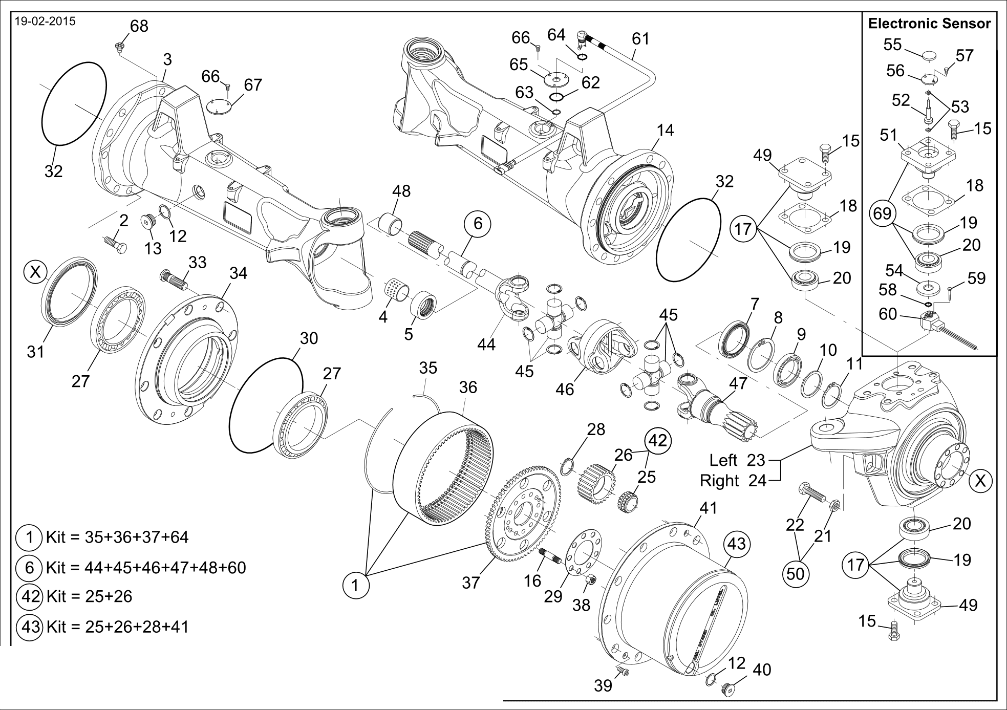 drawing for AGCO 001050037 - SEAL - O-RING (figure 3)