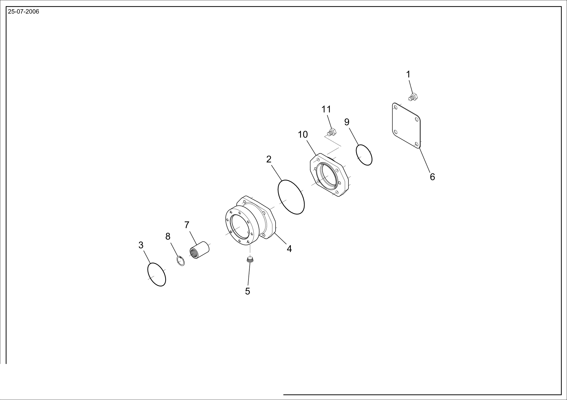 drawing for AGCO X530101800000 - CIRCLIP (figure 1)