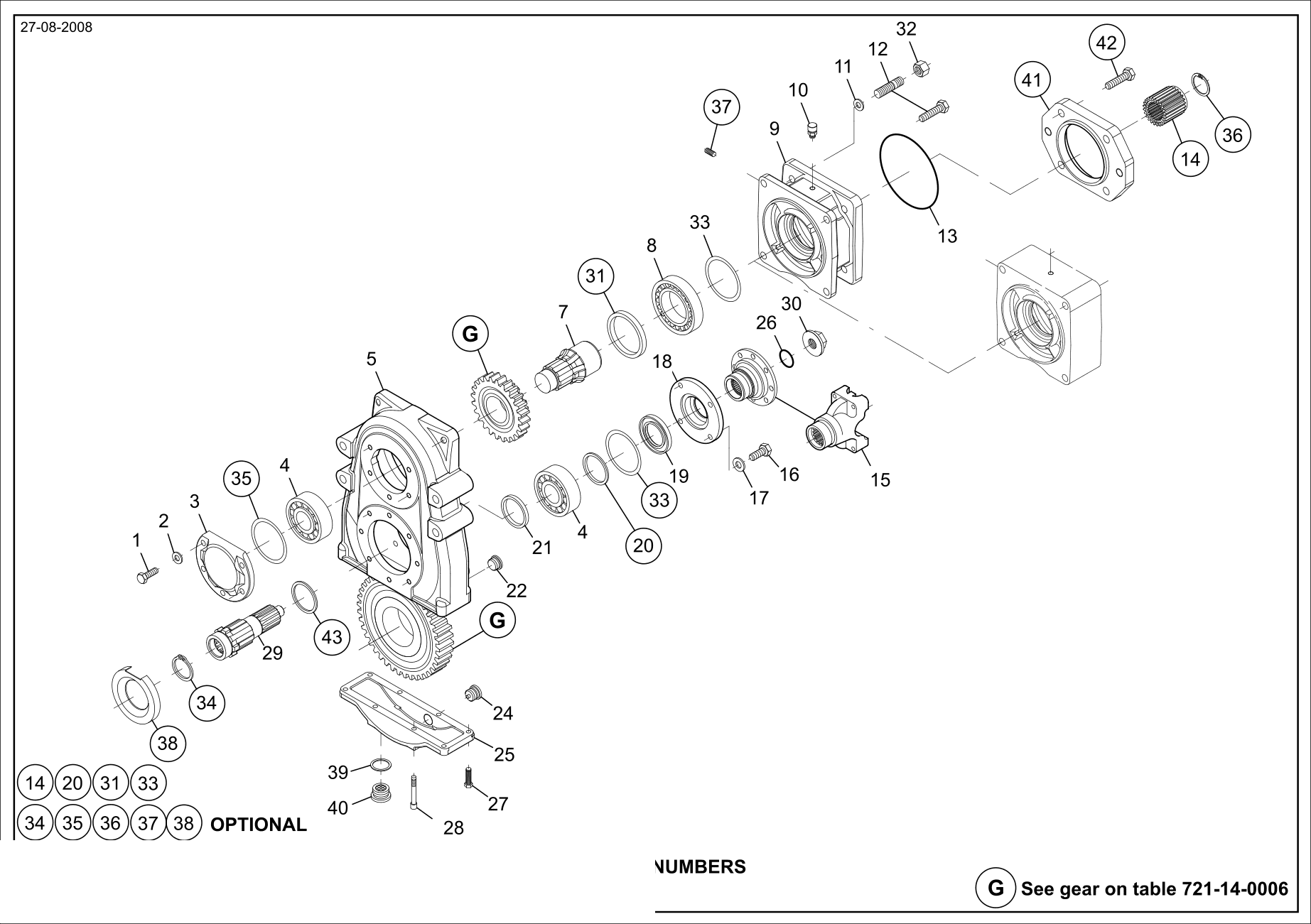 drawing for TIMKEN 30308M-90KM1 - TAPER ROLLER BEARING (figure 4)