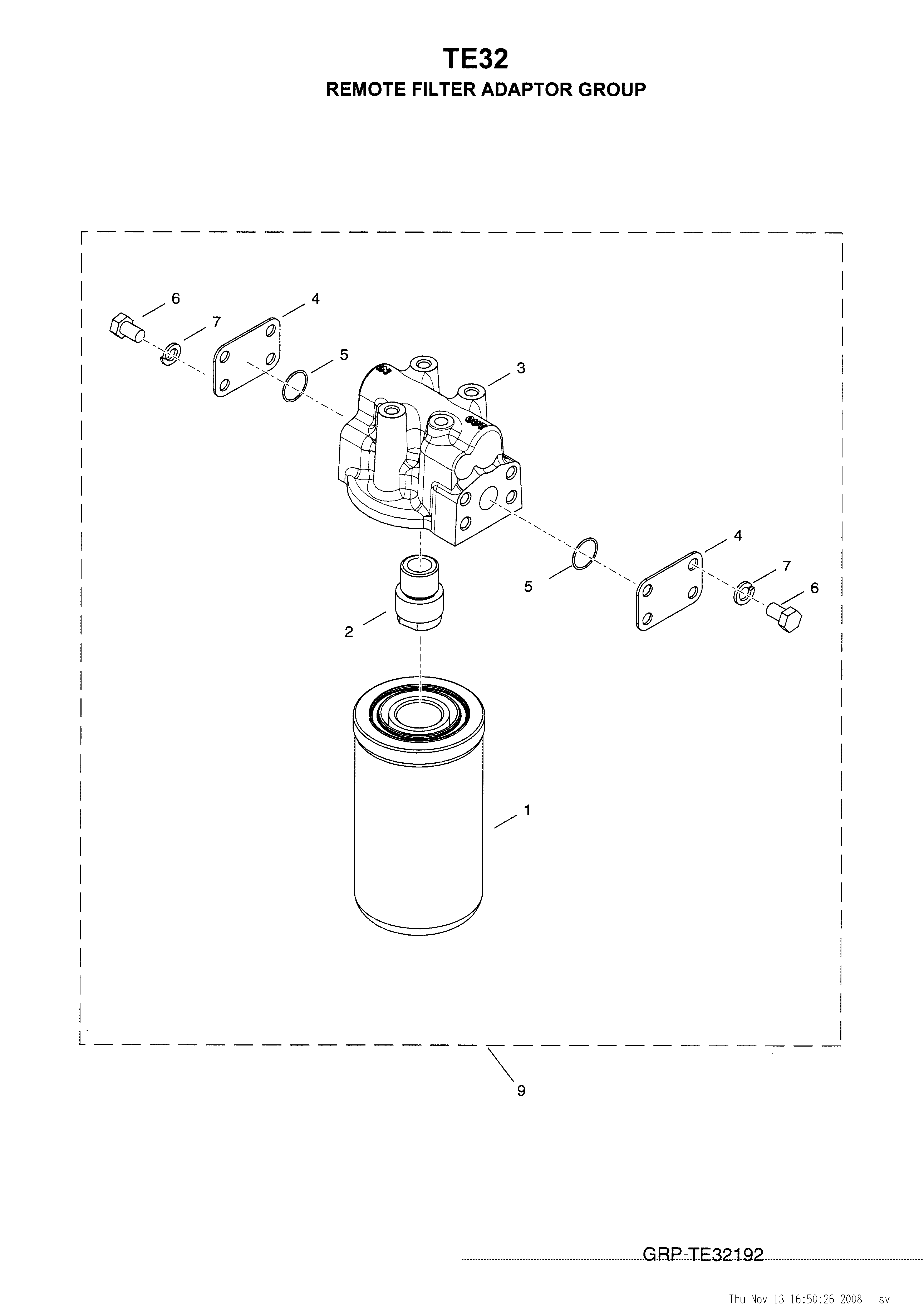 drawing for CNH NEW HOLLAND 9969016 - BOLT (figure 1)