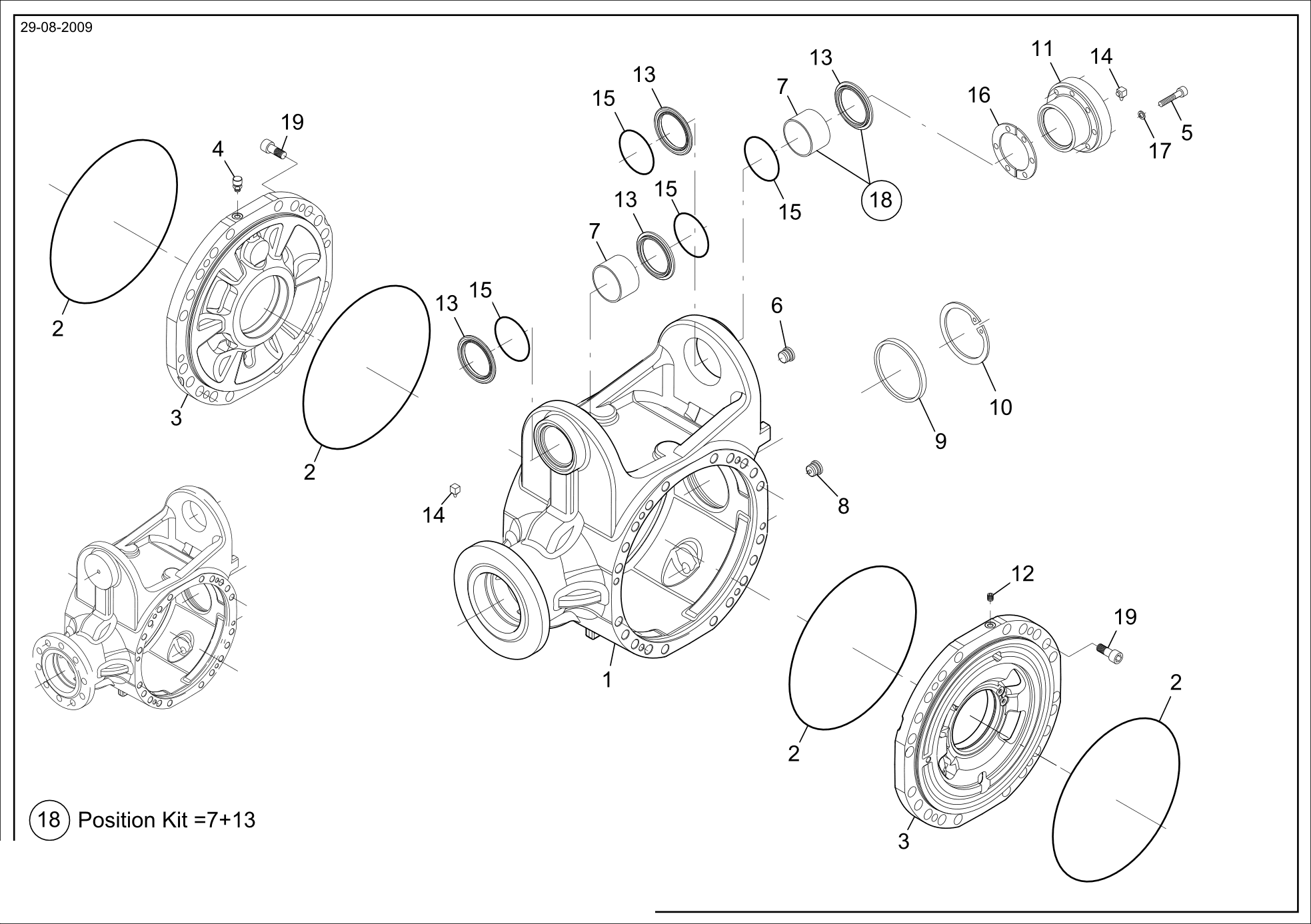 drawing for Hyundai Construction Equipment 001.05.1618 - O-RING (figure 4)