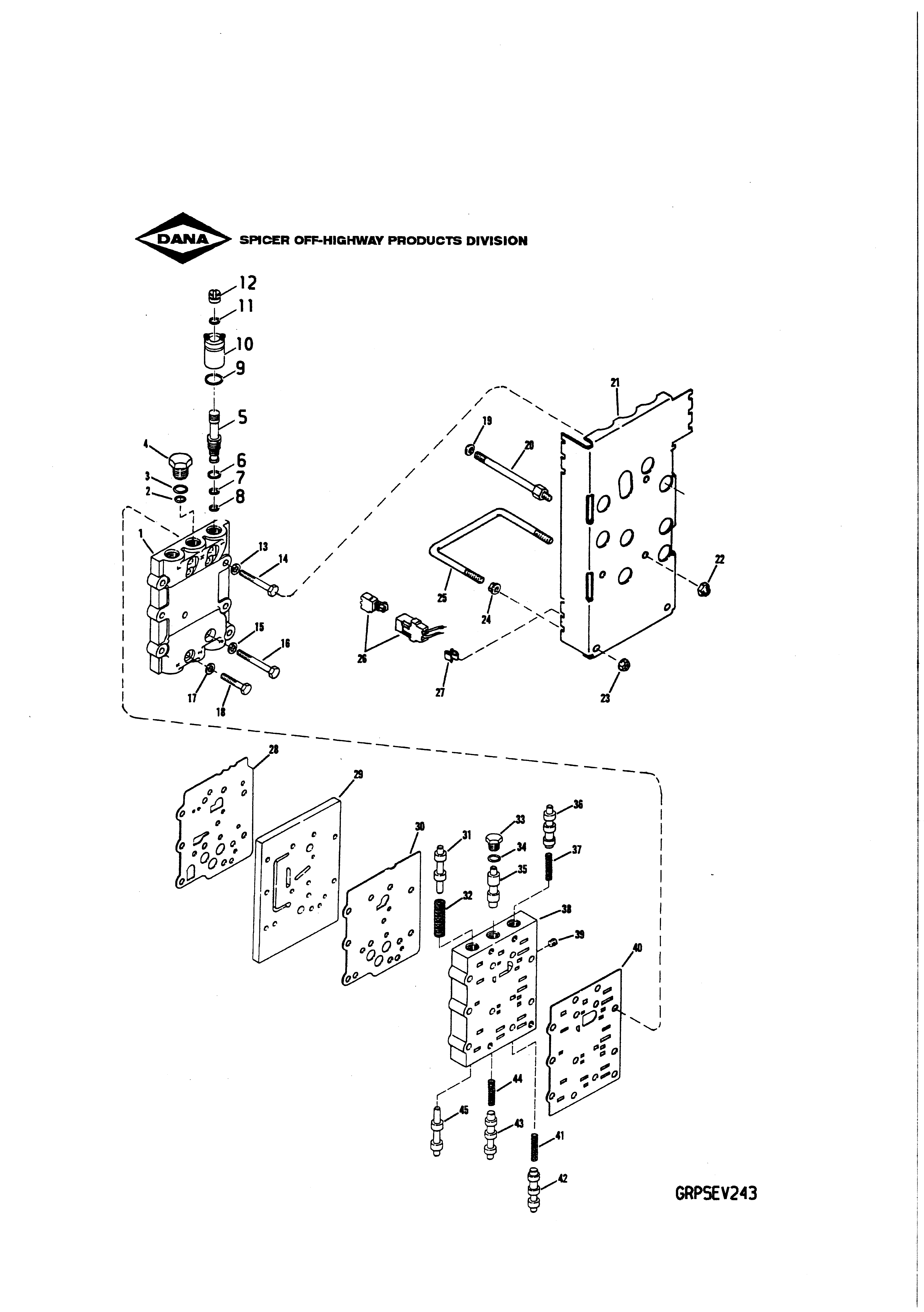 drawing for CNH NEW HOLLAND S300750 - PROTECTION COVER (figure 1)