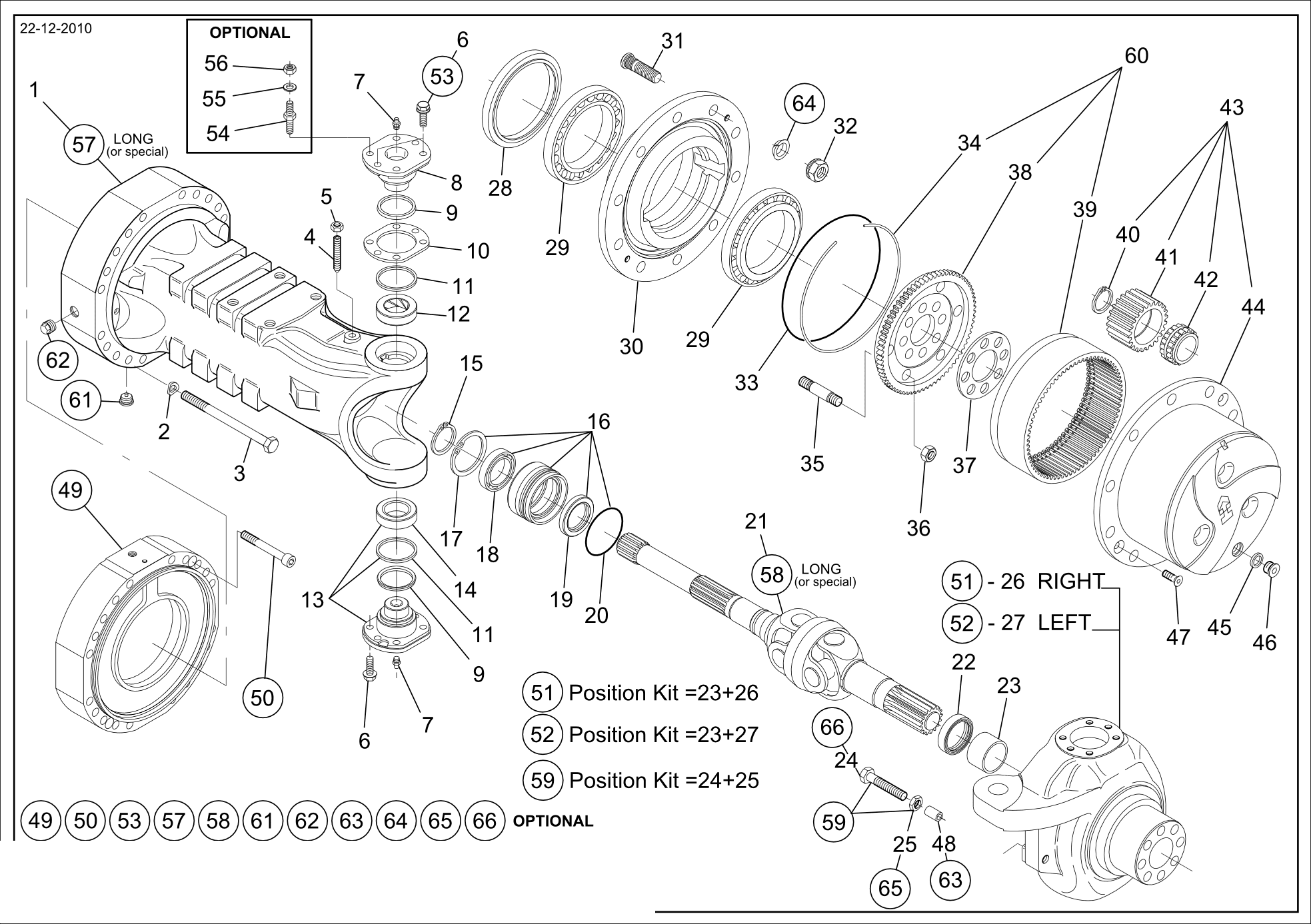 drawing for MERLO 048686 - THRUST BUSHING (figure 5)